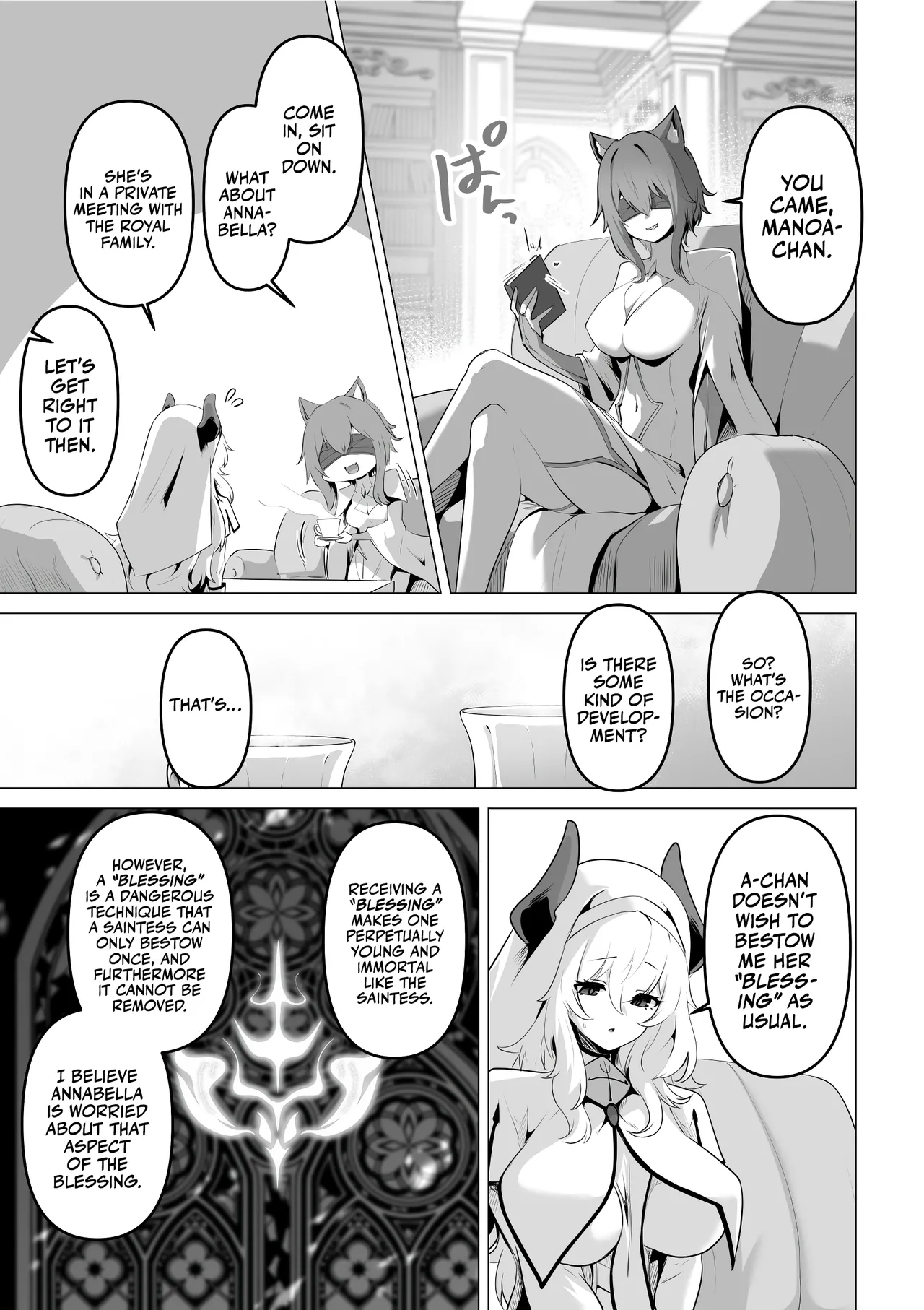 Seijo-sama no Jakuten | The Saintess' Weakness page 19 original parody - sole female nakadashi hentai manga - read online free