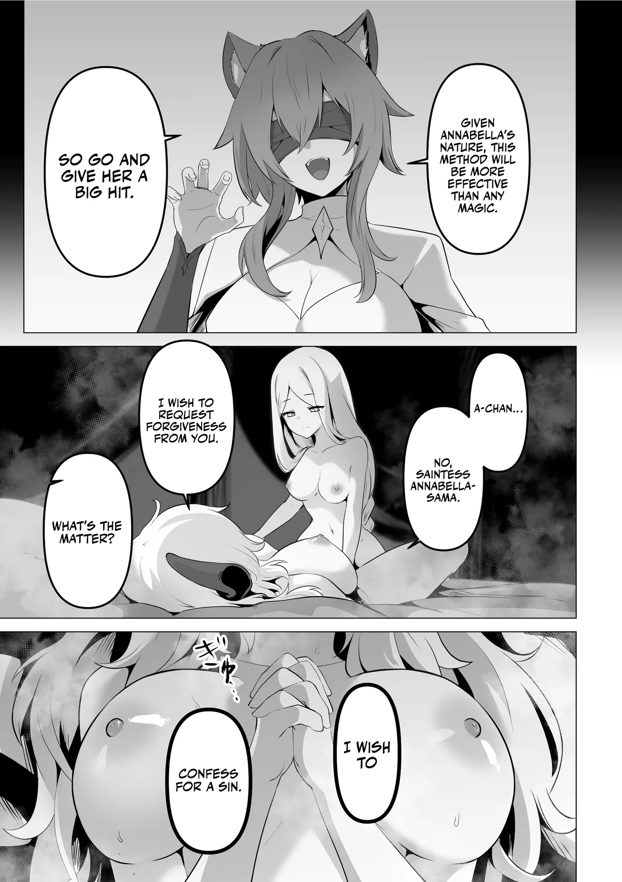 Seijo-sama no Jakuten | The Saintess' Weakness page 33 original parody - sole female nakadashi hentai manga - read online free