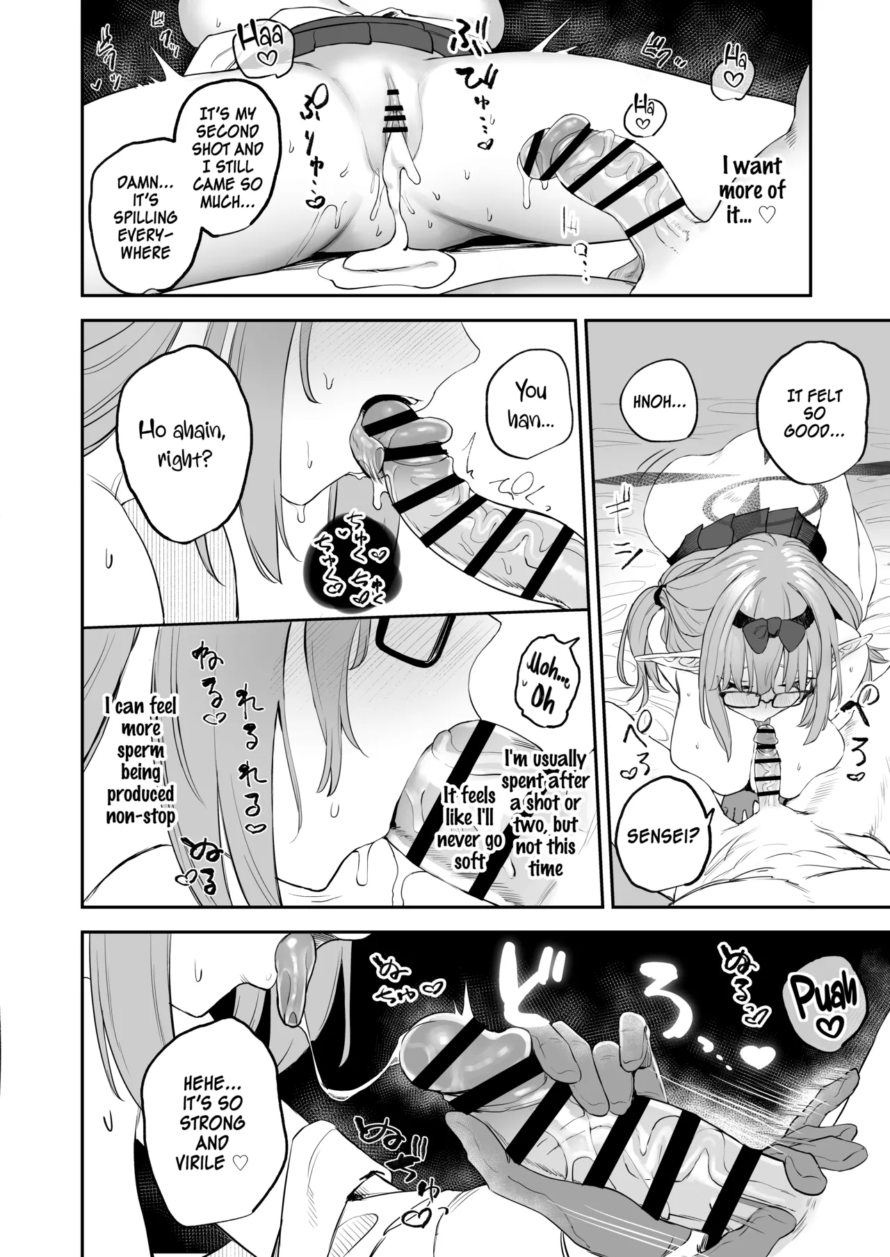 Ore no Seito wa Succubus Kamo Shirenai | My Student Might Be a Succubus page 22 featuring chinatsu hinomiya blue archive parody - sole female sole male hentai manga - read online free