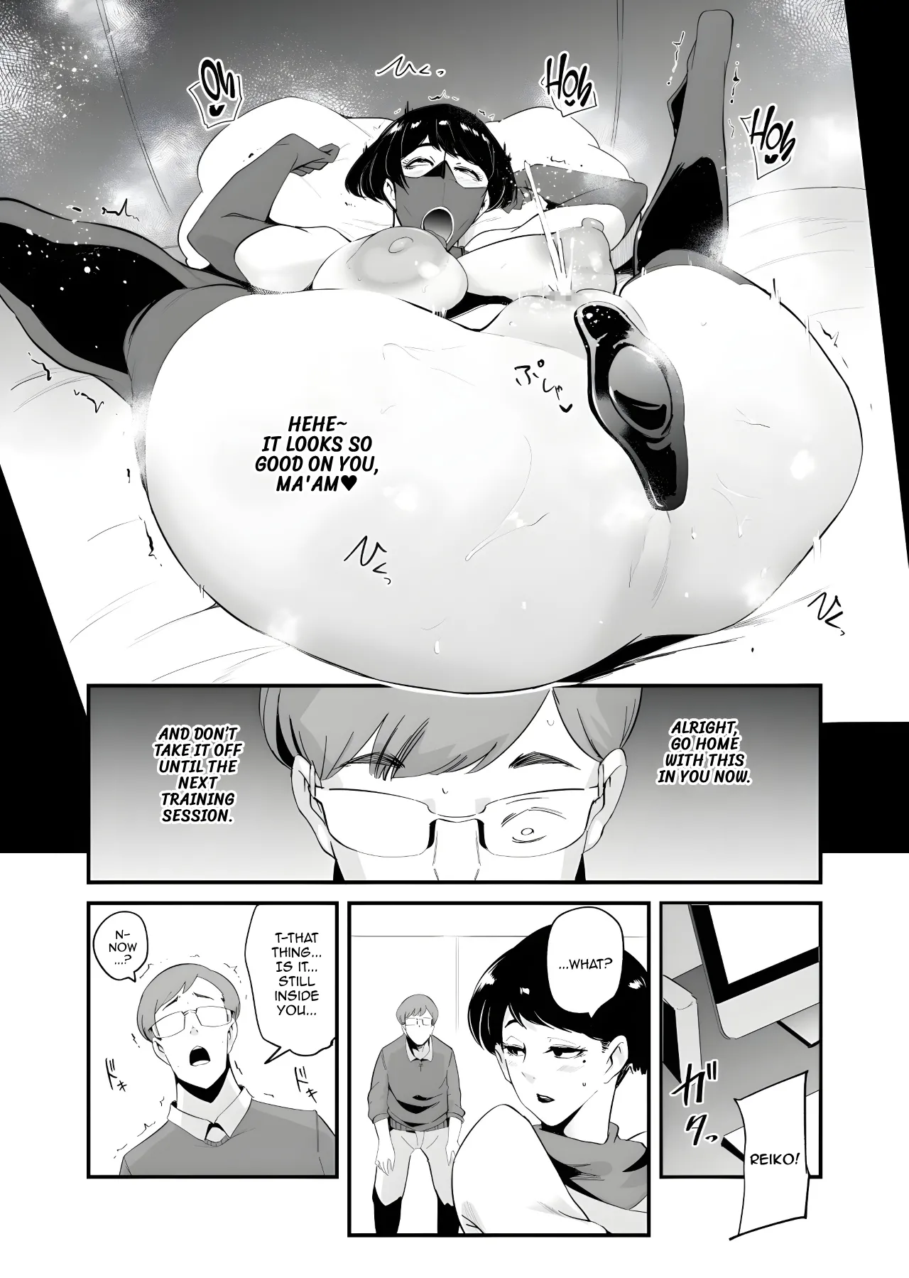 [SOUND MILK (Otochichi)] Fella Mask Fujin - Takahashi Reiko Fujin no Baai - | Blowjob Mask Wife - The Case of Reiko Takahashi [English] page 24 original parody - nakadashi gloves hentai manga - read online free