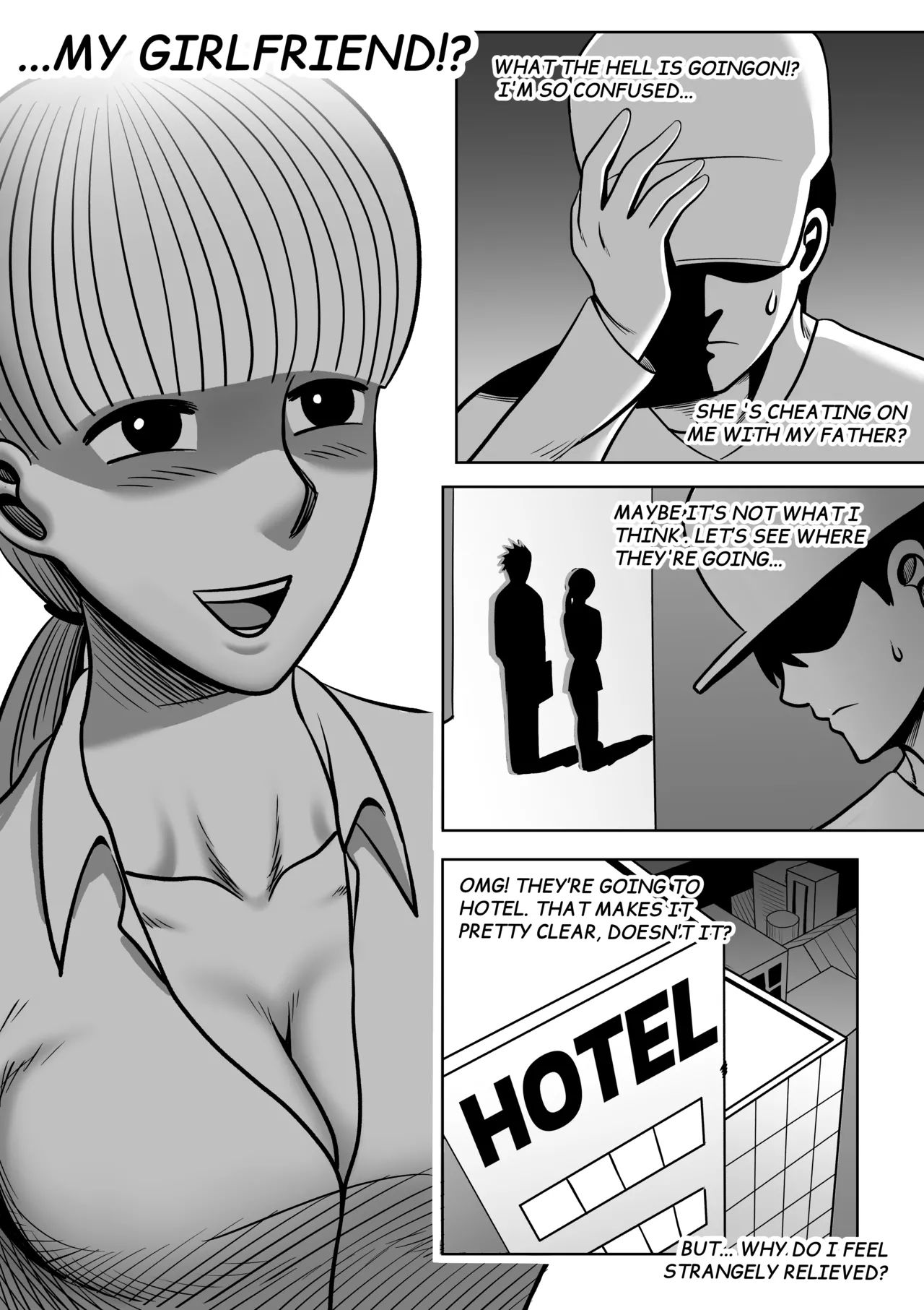 Dad stole my gf so i try to steal his wife  CH1-2 page 13 - sole male nakadashi hentai manga - read online free