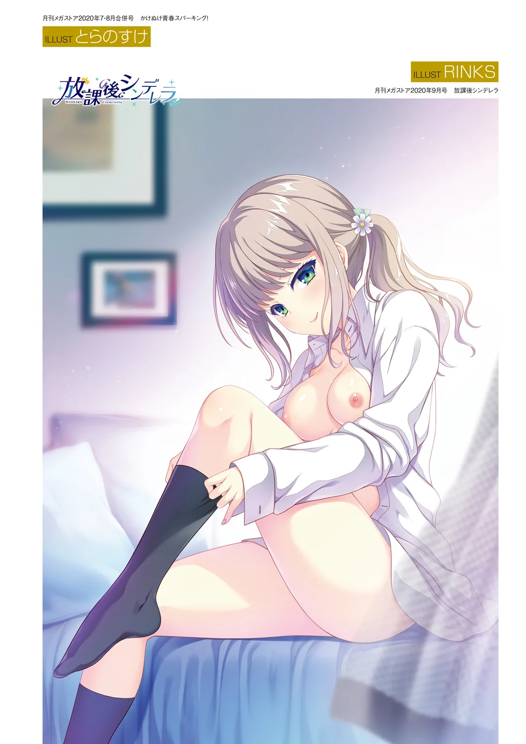 Megastore COVER ILLUSTRATIONS EX page 85 - full color artbook hentai manga - read online free