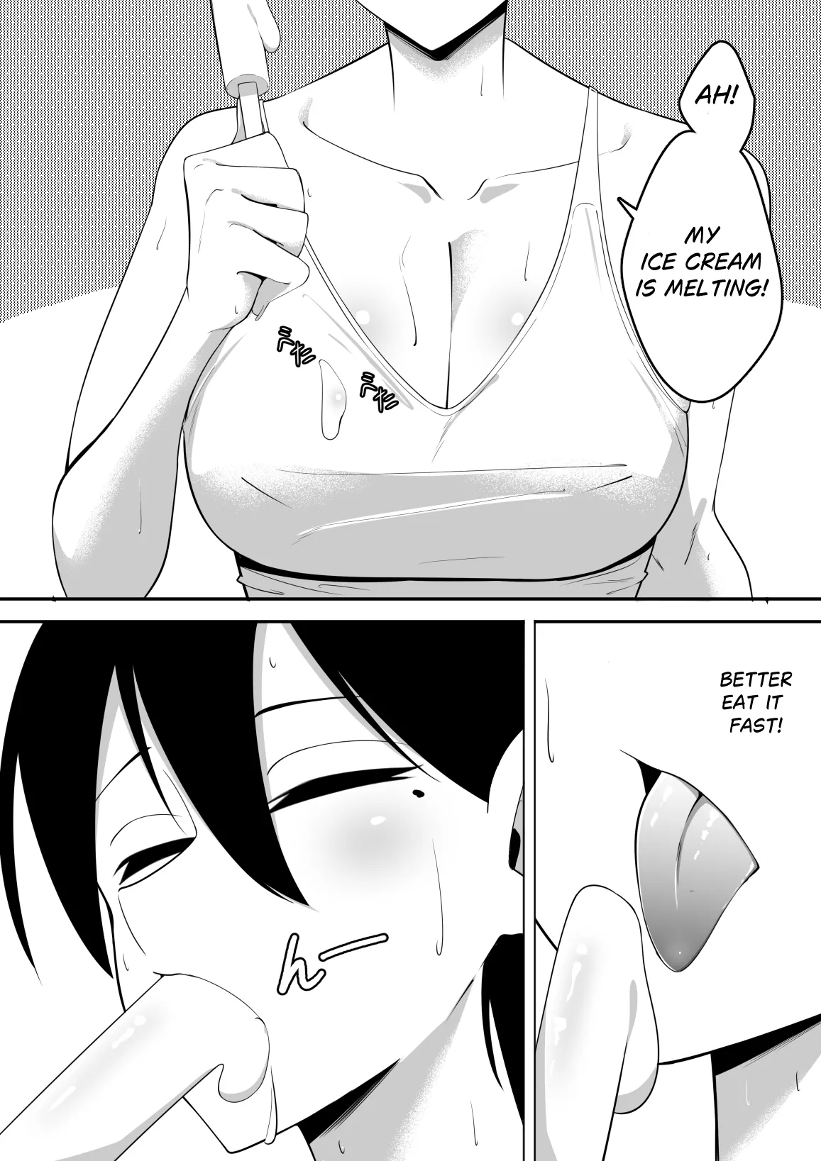 [Sorabluesky] Bukiyou de Eroi Rinjin Sayuri-san | My Clumsy and Erotic Neighbor Sayuri-san [English] page 24 original parody - big breasts glasses hentai manga - read online free