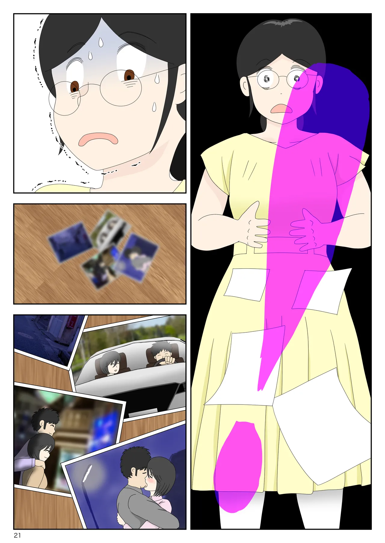 Onaneta Kaa-san Bessekaisen 7 page 22 original parody - sole female sole male hentai manga - read online free