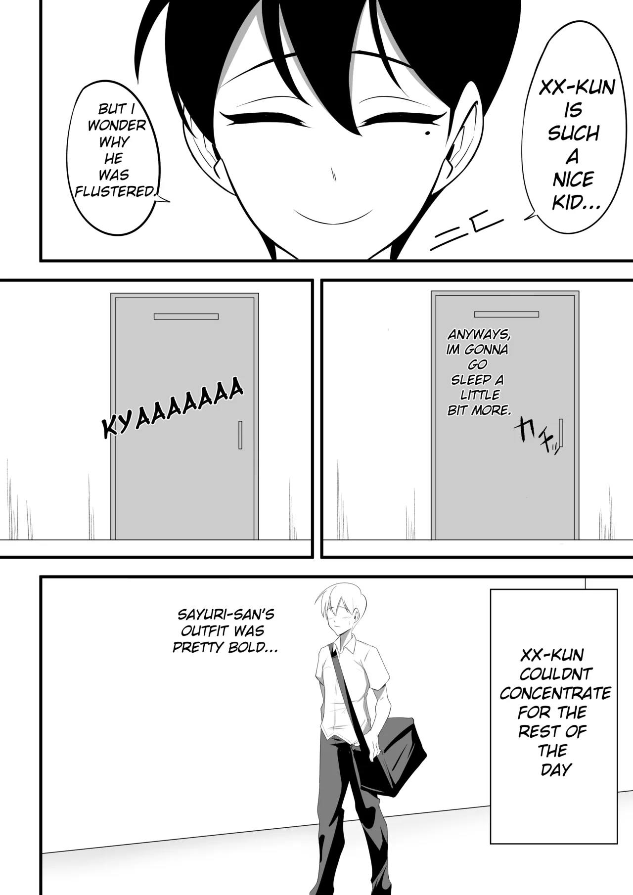 [Sorabluesky] Bukiyou de Eroi Rinjin Sayuri-san | My Clumsy and Erotic Neighbor Sayuri-san [English] page 14 original parody - sole female sole male hentai manga - read online free