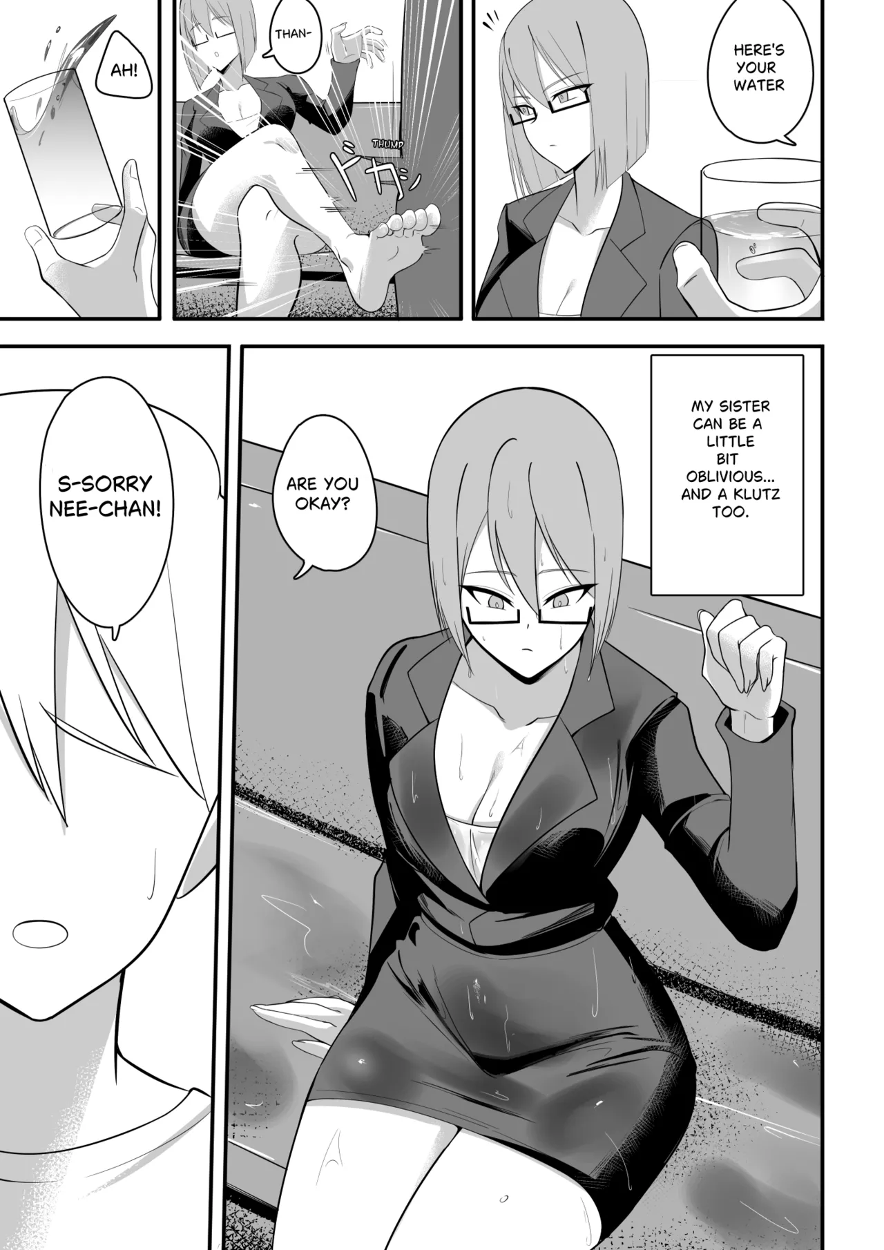 [Sorabluesky] Bukiyou de Eroi Rinjin Sayuri-san | My Clumsy and Erotic Neighbor Sayuri-san [English] page 18 original parody - sole female sole male hentai manga - read online free