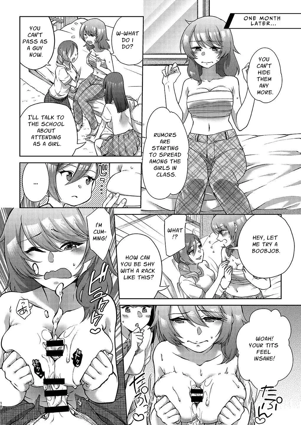 Josei-ka Ani kara Kanojo o Netocchae! | Just Steal Her From Your Feminized Brother! page 19 original parody - sole male yuri hentai manga - read online free