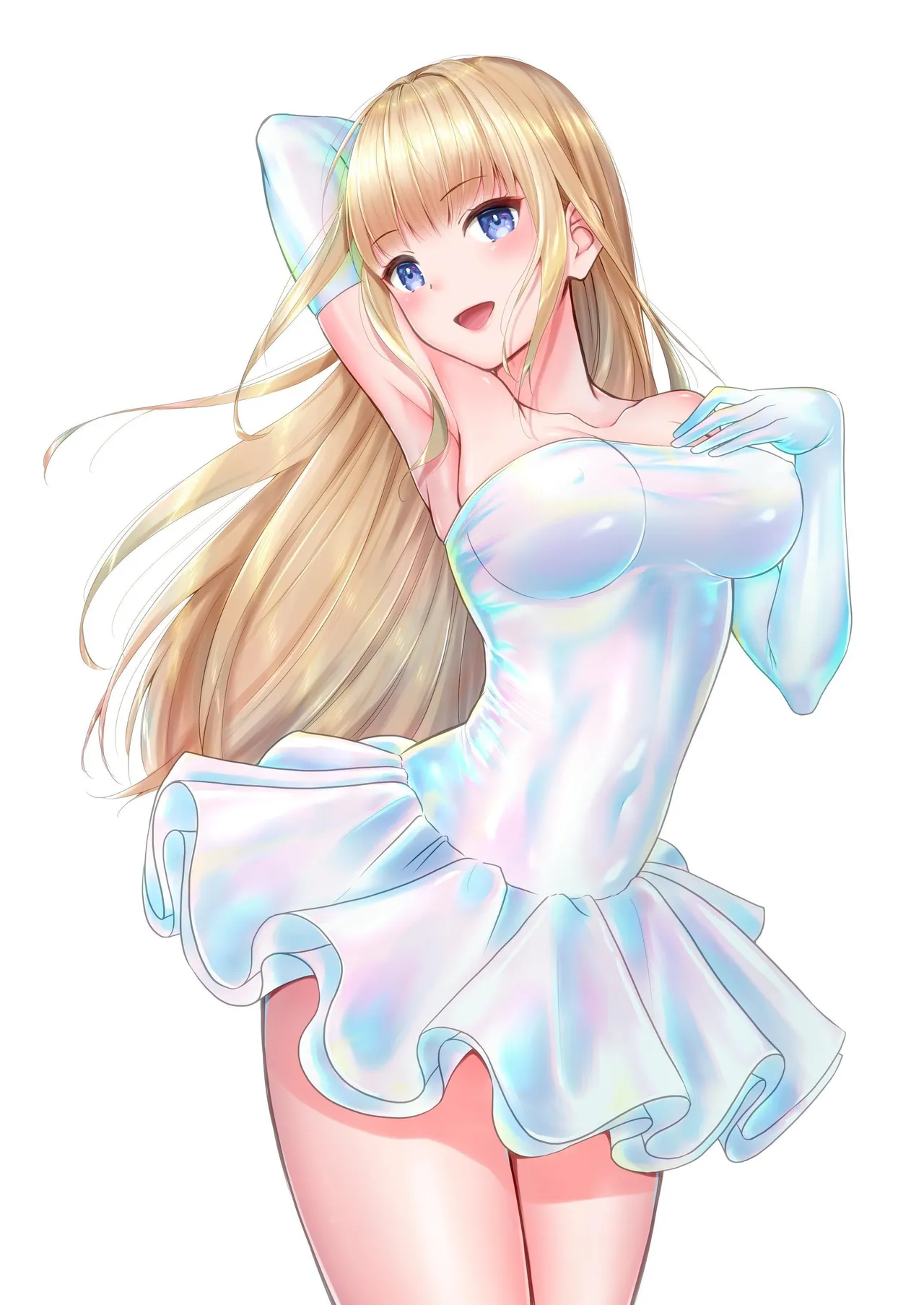 Mahou Shoujo Saint Lily Yuugou ~Hentai Seihanzaisha to Yuugou shite Shimatta Mahou Shoujo ga Seishin Osen Sareru made～ page 56 original parody - gloves yuri hentai manga - read online free