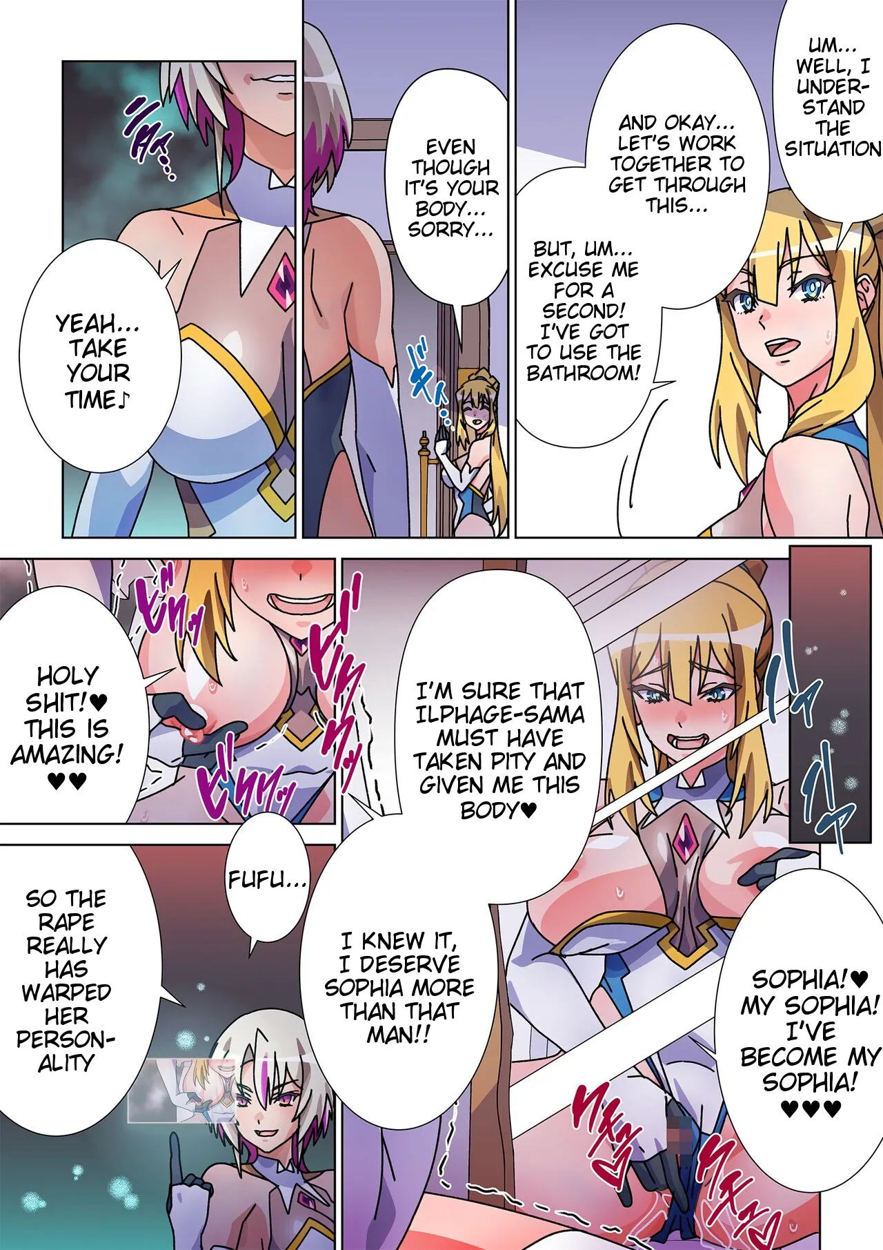 Moreugesseoyo ni Sareta Kanojo to, Saikyou Succubus ni Natta Ore 2 page 28 original parody - full color gloves hentai manga - read online free