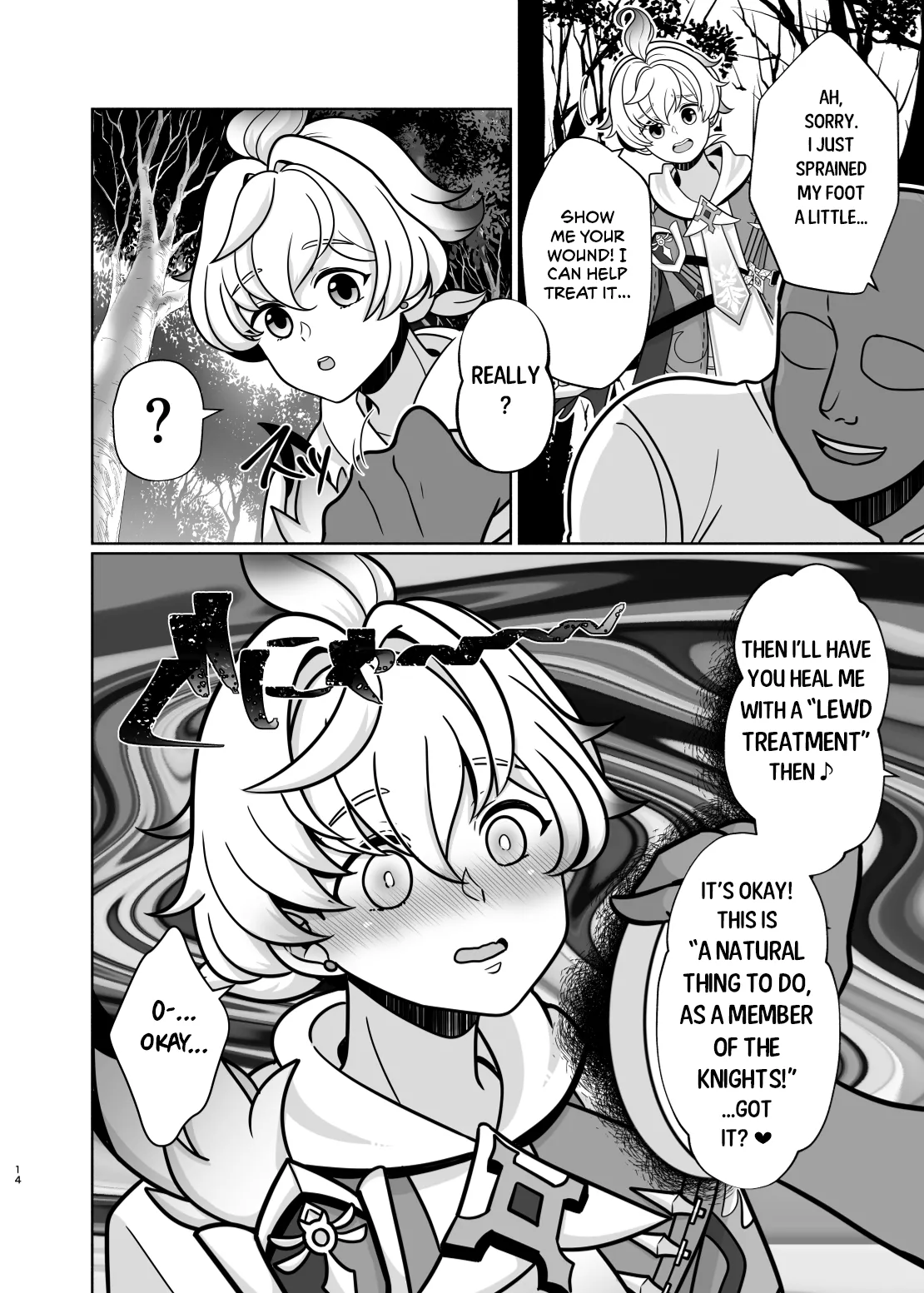 Honto ni Atta!? Saimin Seiibutsu 3 | It Really Exists!? Hypnosis Artifact 3 page 13 featuring lyney genshin impact parody - big penis x-ray hentai manga - read online free