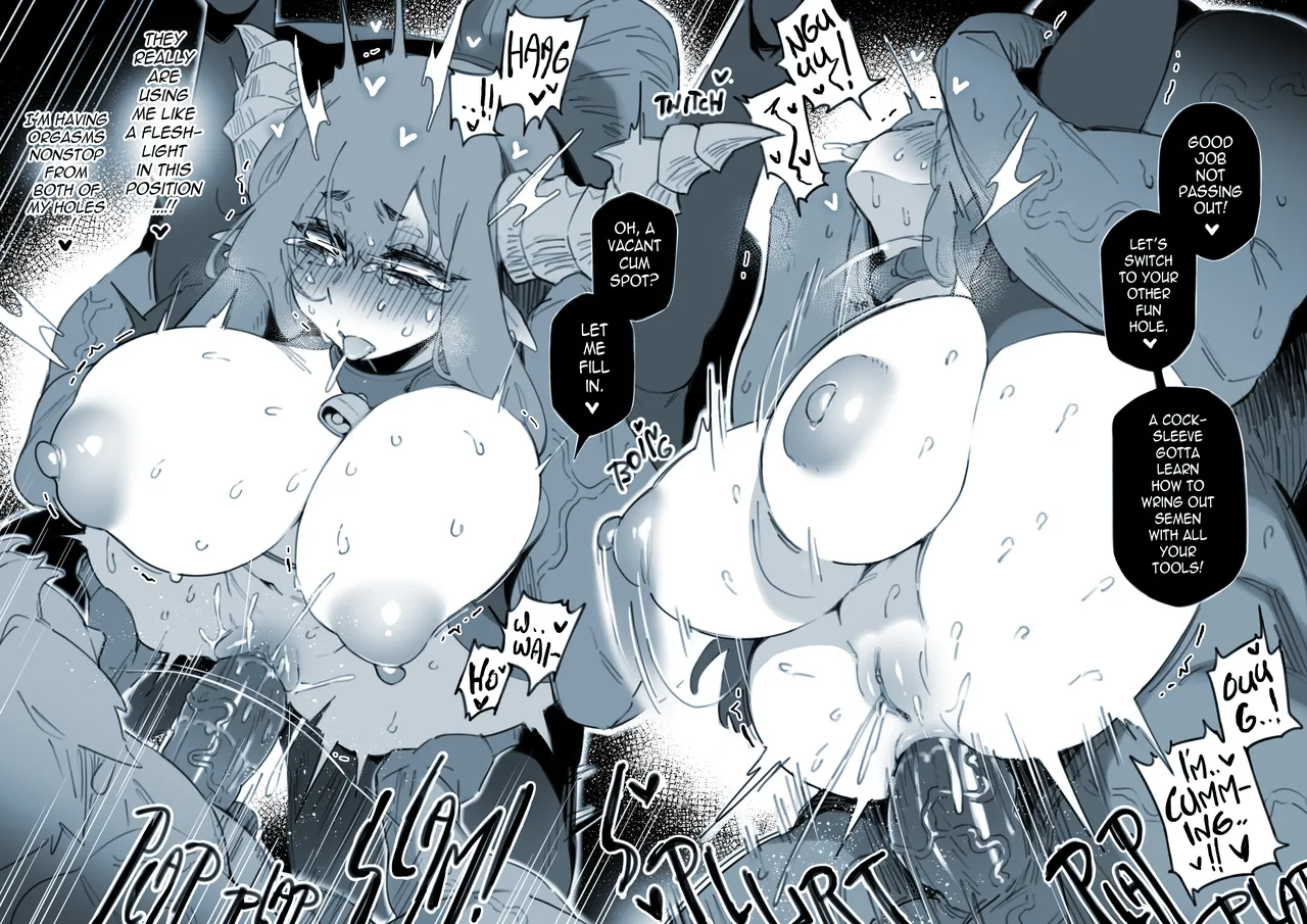 Miss Serabelle is a Miserable Cum Dump R18 Comic - Page 16