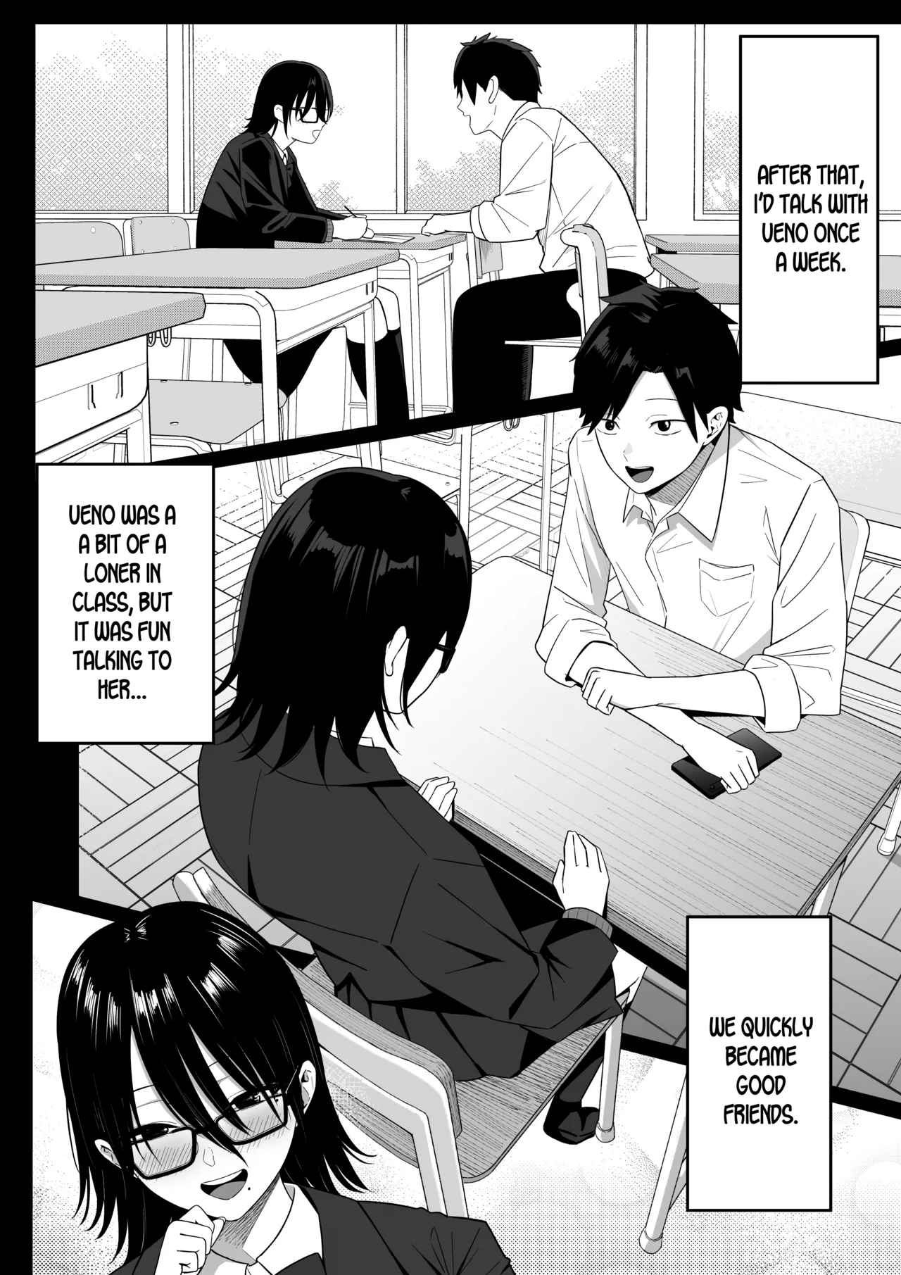 Anotoki Futta Moto Inkya no Onna Tomodati ga Ura Aka Haisinsya ni Natteita. page 10 original parody - sole female sole male hentai manga - read online free