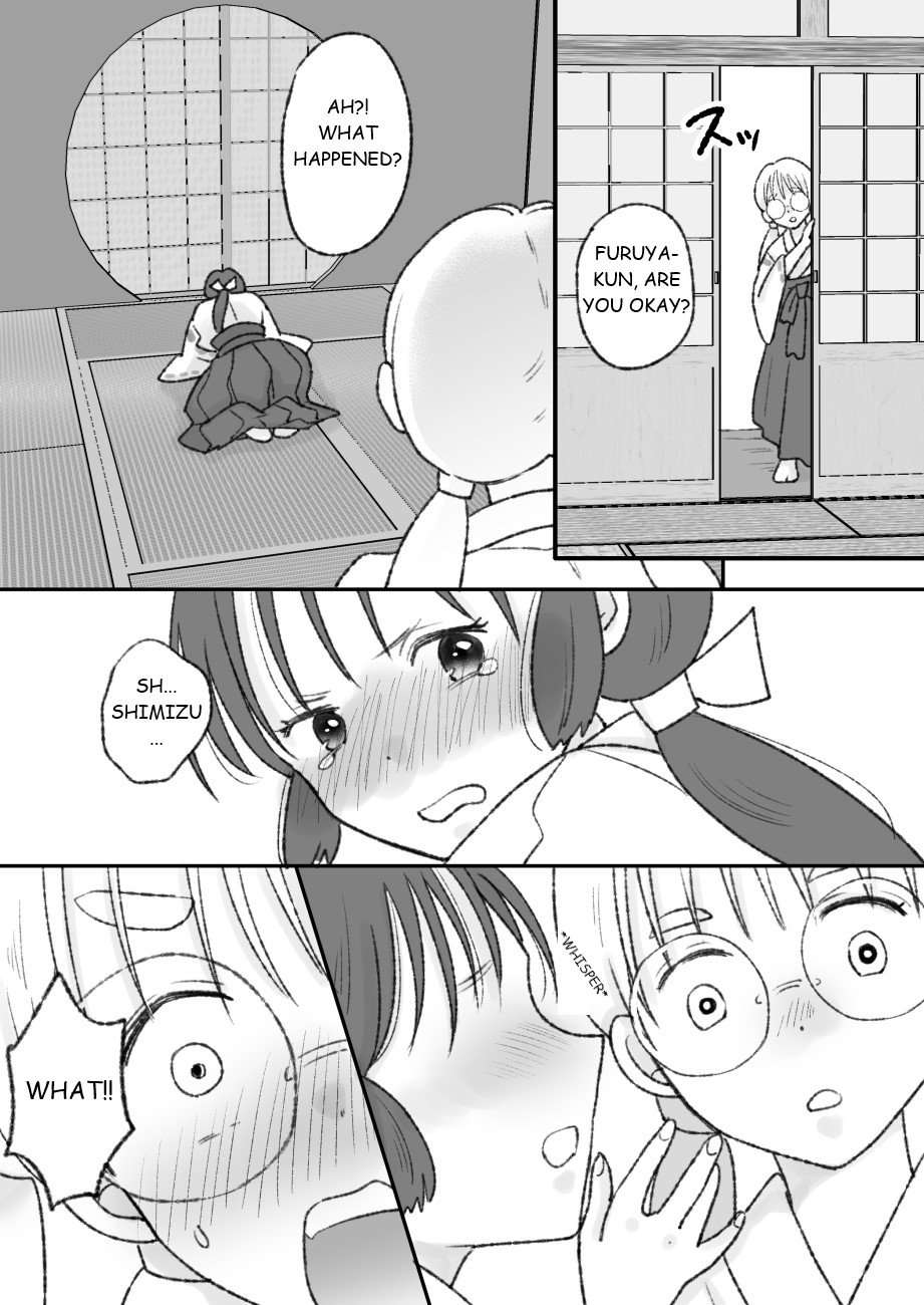 Shikyuu ni wa Kami-sama ga Yadotte Iru page 16 original parody - miko crossdressing hentai manga - read online free