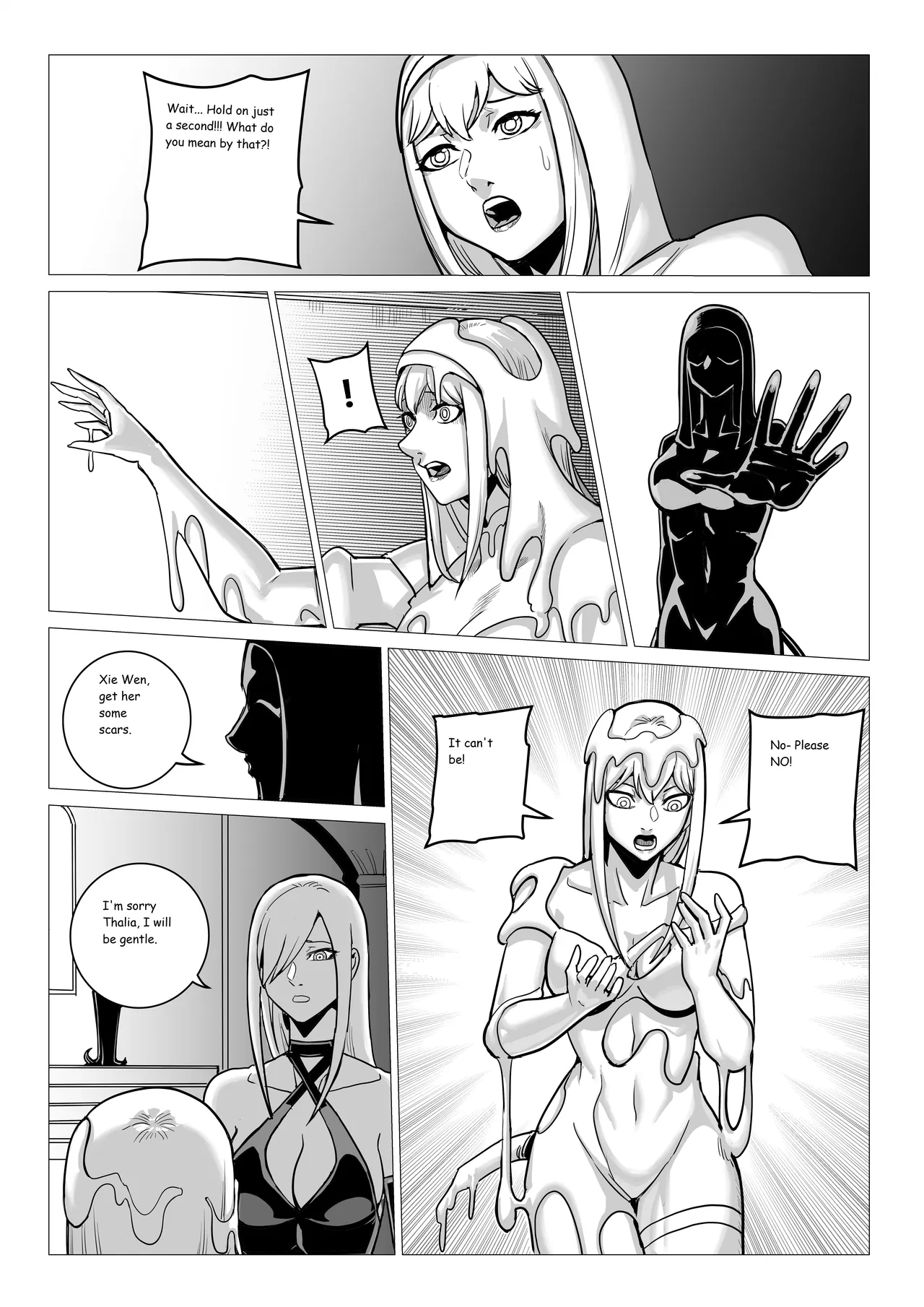 Ongoing Super-Powered Femdom Comic page 139 original parody - gloves femdom hentai manga - read online free
