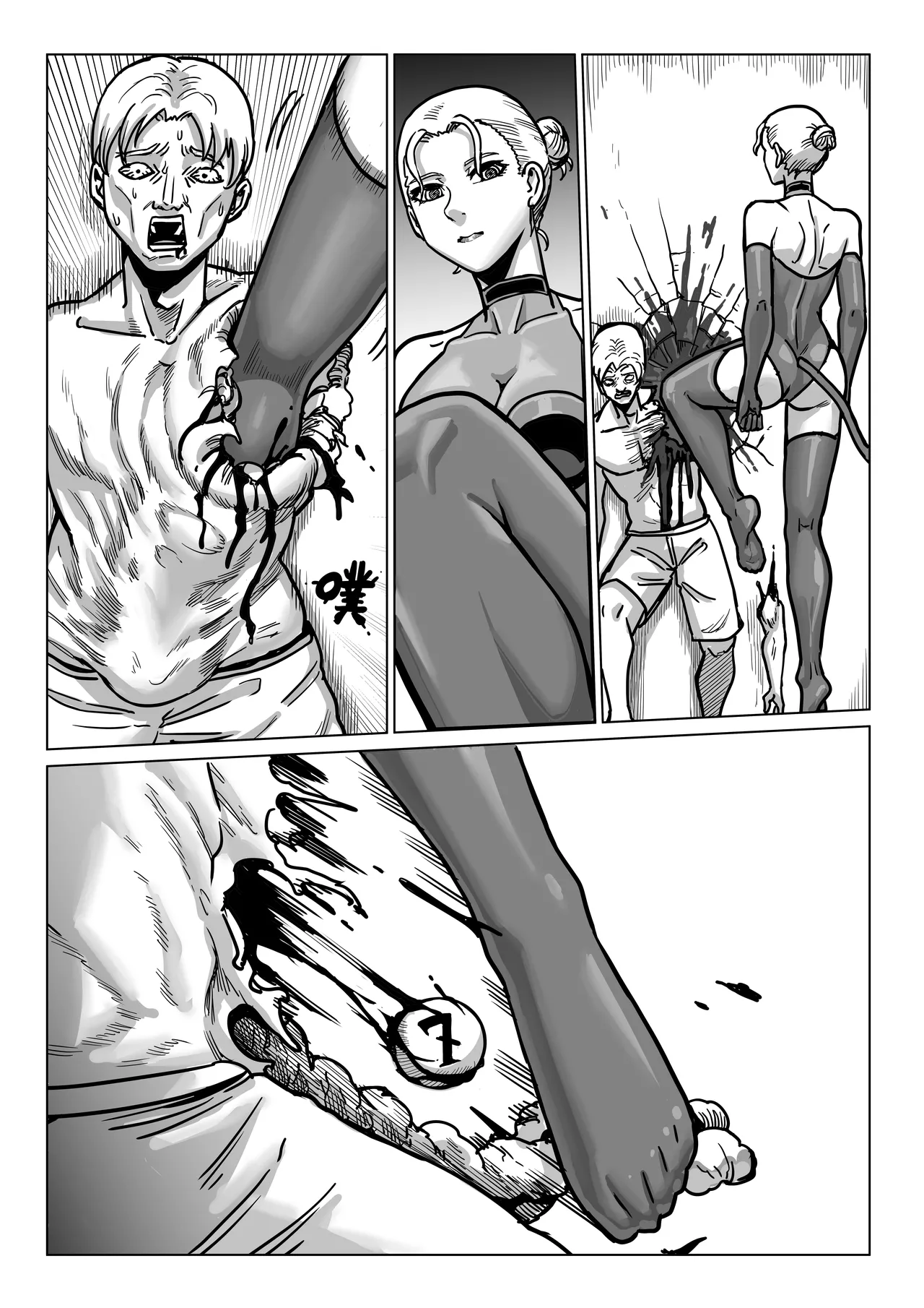 Ongoing Super-Powered Femdom Comic page 259 original parody - gloves femdom hentai manga - read online free