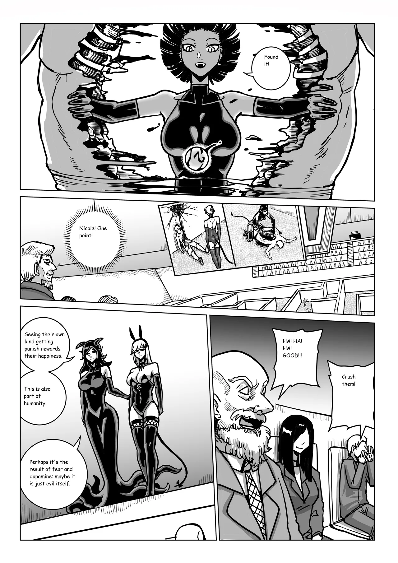 Ongoing Super-Powered Femdom Comic page 262 original parody - gloves femdom hentai manga - read online free