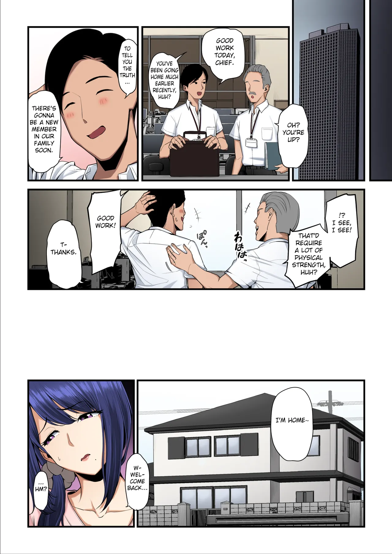 Nureta Ajisai 3 page 18 original parody - business suit pregnant hentai manga - read online free