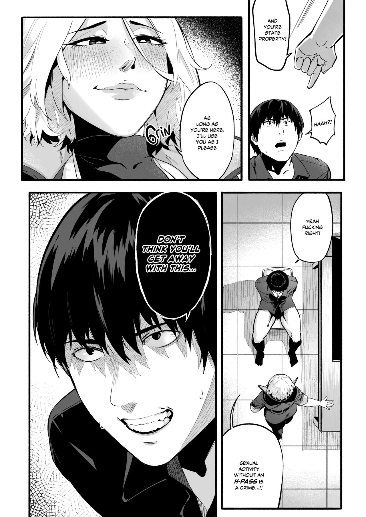 [WaifuSplit (Ryopie)] A-BLOCK ch.1-2 [English] page 25 original parody - big breasts paizuri hentai manga - read online free