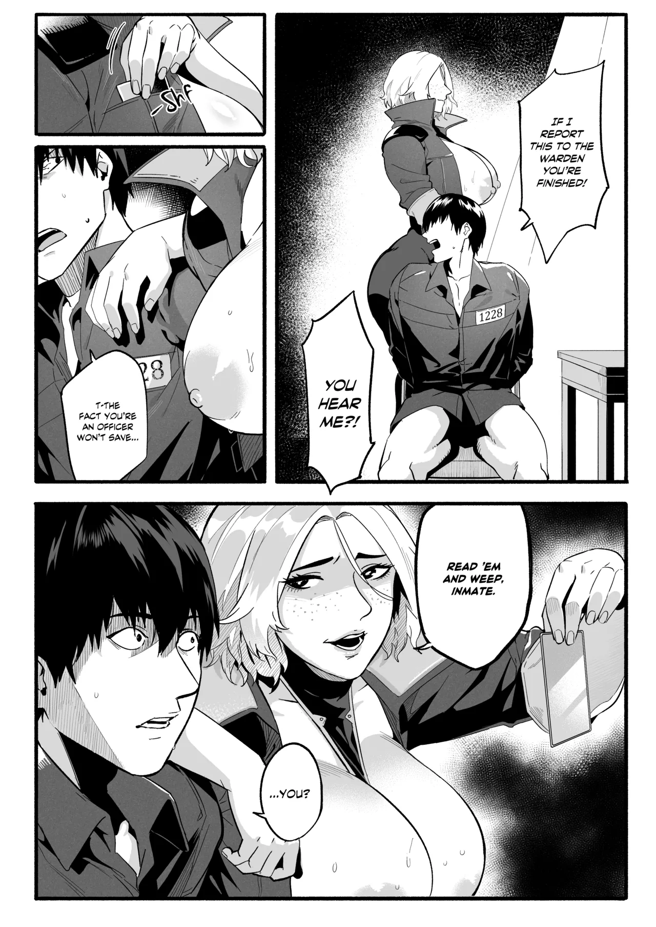 [WaifuSplit (Ryopie)] A-BLOCK ch.1-2 [English] page 26 original parody - big breasts paizuri hentai manga - read online free