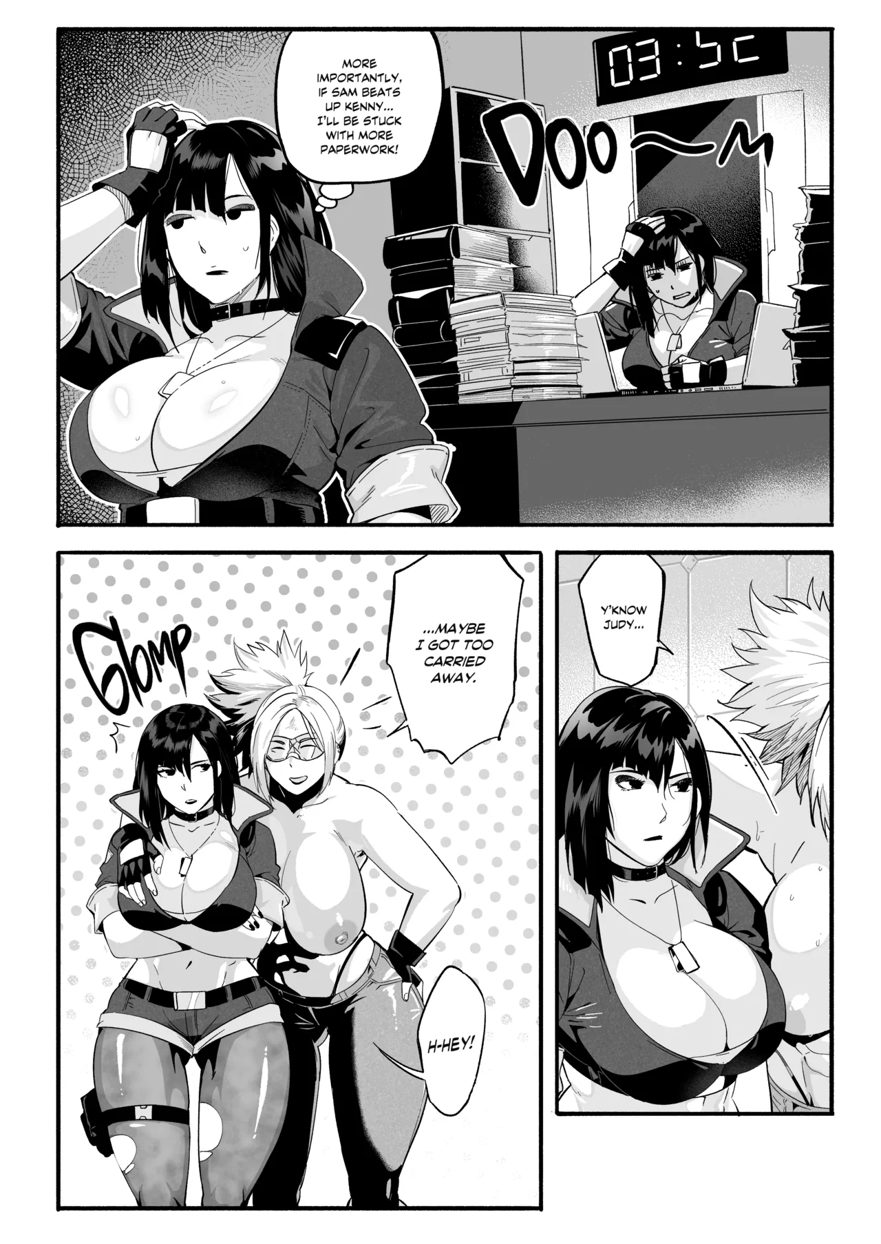 [WaifuSplit (Ryopie)] A-BLOCK ch.1-2 [English] page 59 original parody - paizuri big breasts hentai manga - read online free
