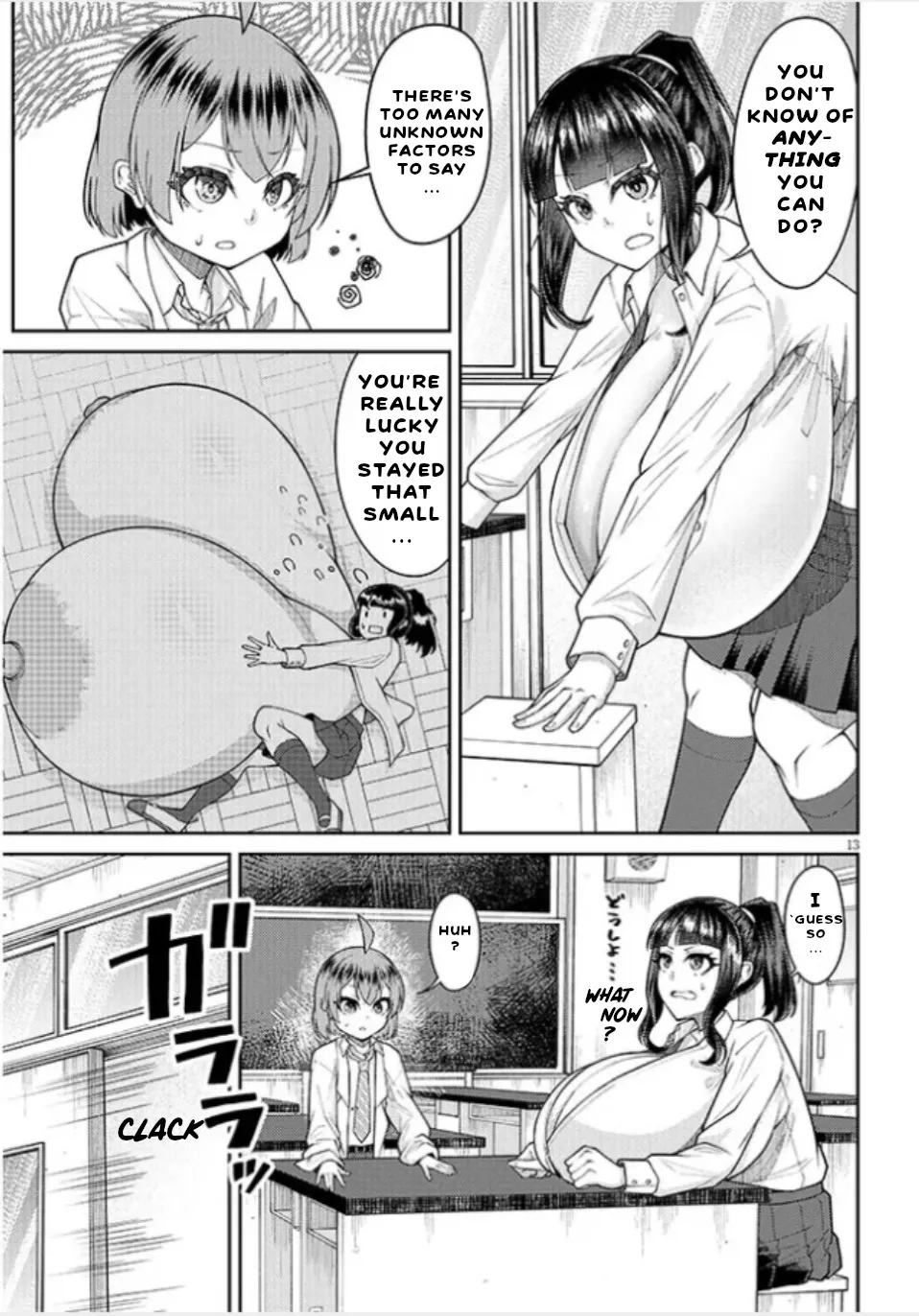 Super SUPER BIG Fukiura-san! page 14 original parody - big breasts no penetration hentai manga - read online free