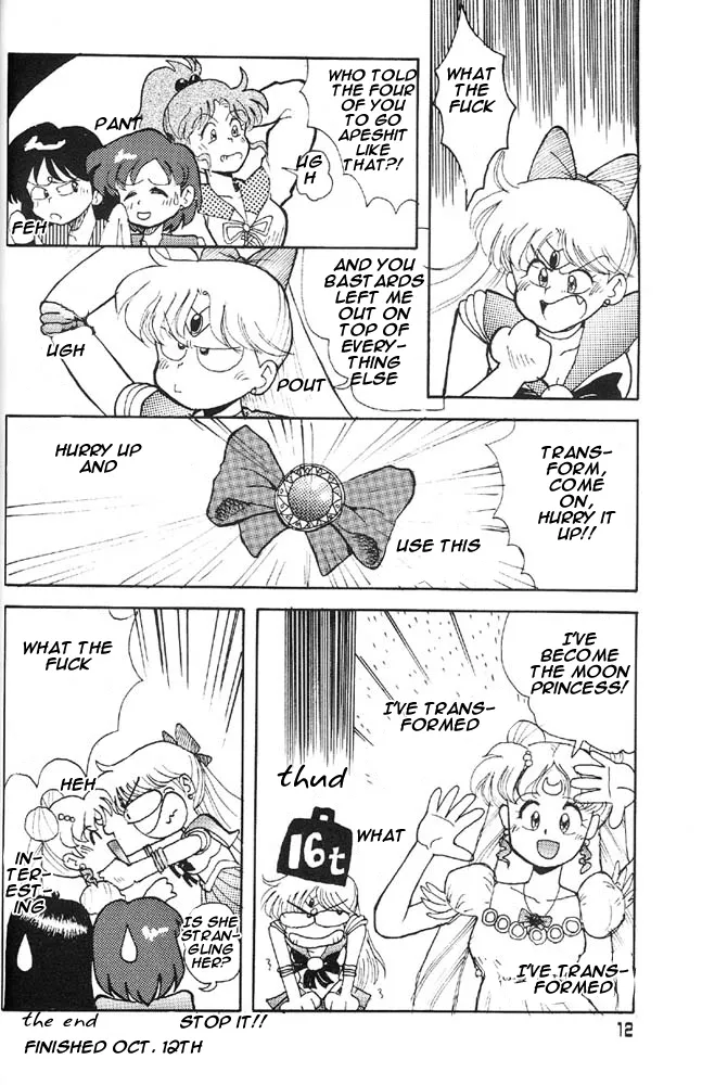 Oshioki Kotekote Oosaka Da Mono page 9 featuring naru osaka sailor moon parody - read online free