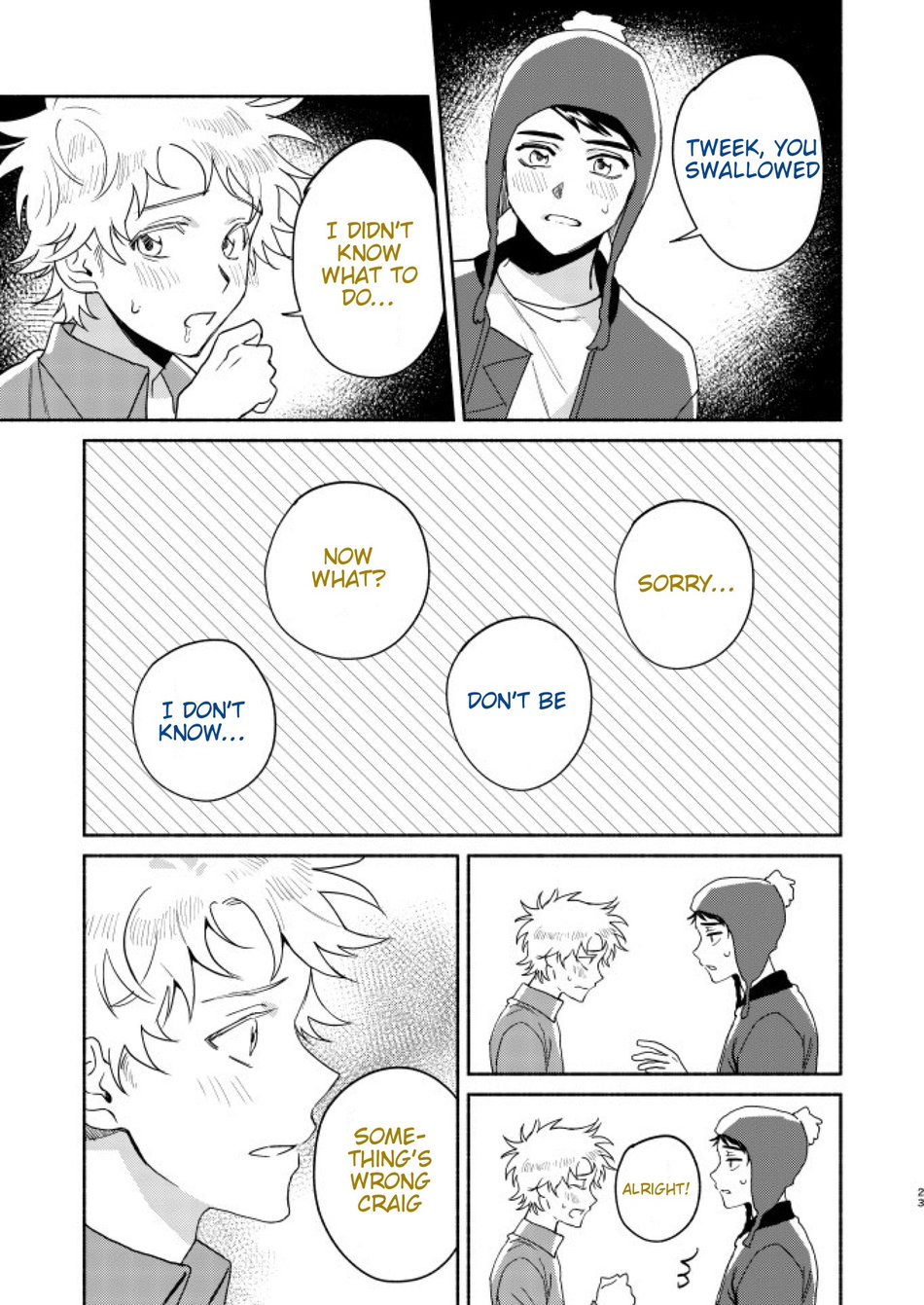 Tweek Sex Craig 2 page 19 featuring tweek tweak south park parody - anal males only hentai manga - read online free
