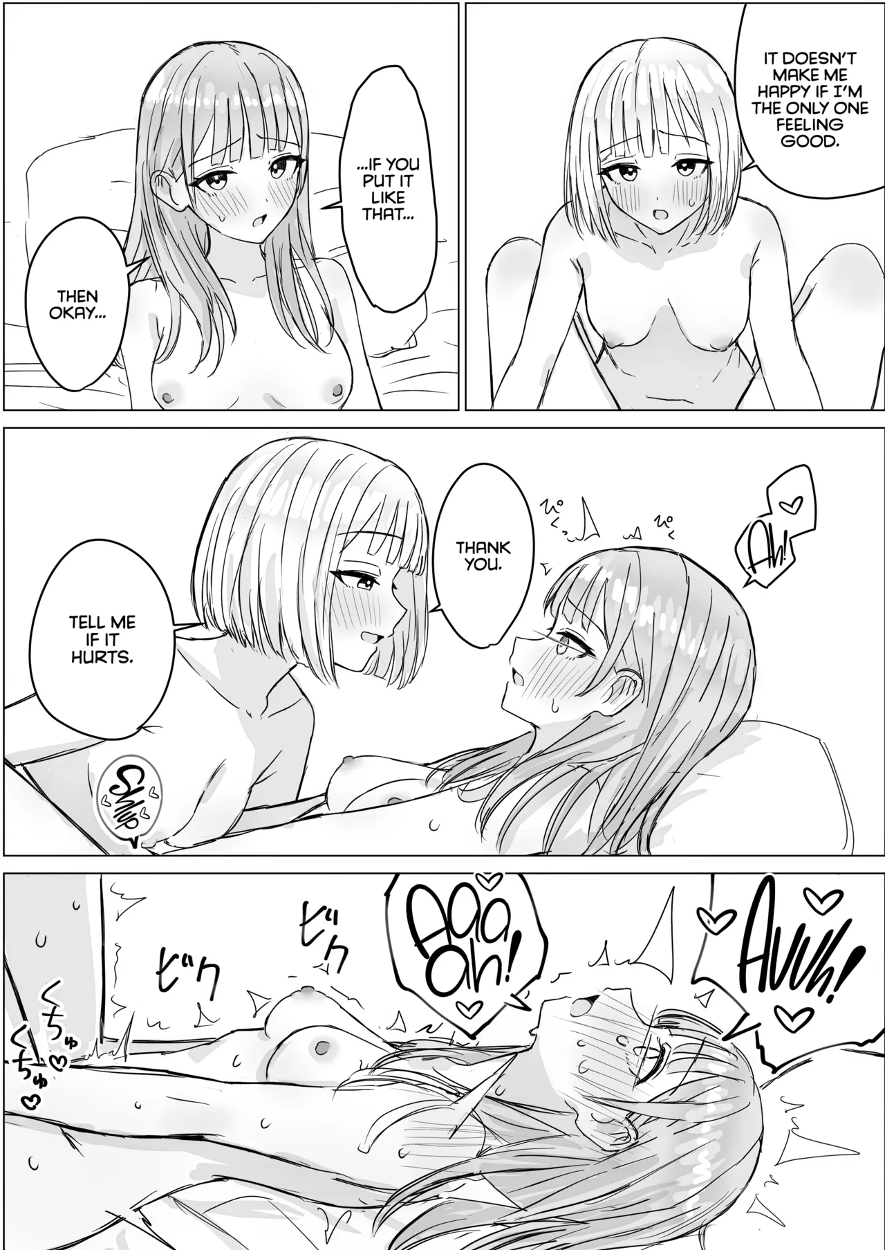 Anata to Watashi no Amai Hitotoki page 27 original parody - sweating females only hentai manga - read online free