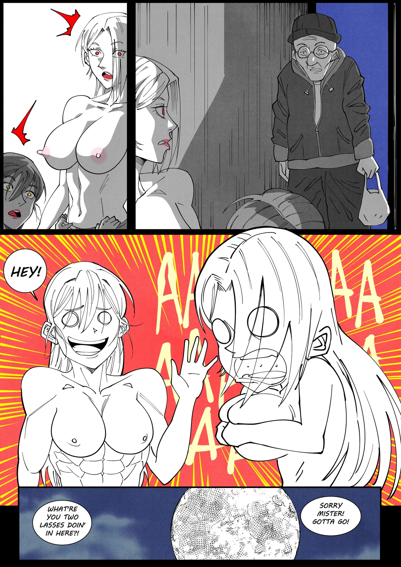 GNO: Girl's Night Out - Issue 02 page 140 original parody - ttf threesome futanari hentai manga - read online free