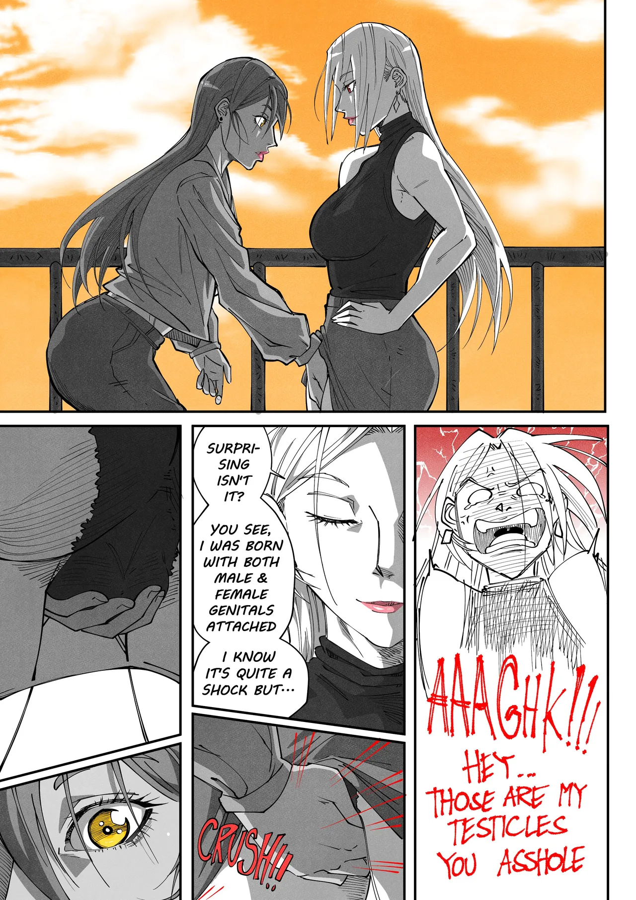 GNO: Girl's Night Out - Issue 02 page 155 original parody - ttf threesome futanari hentai manga - read online free