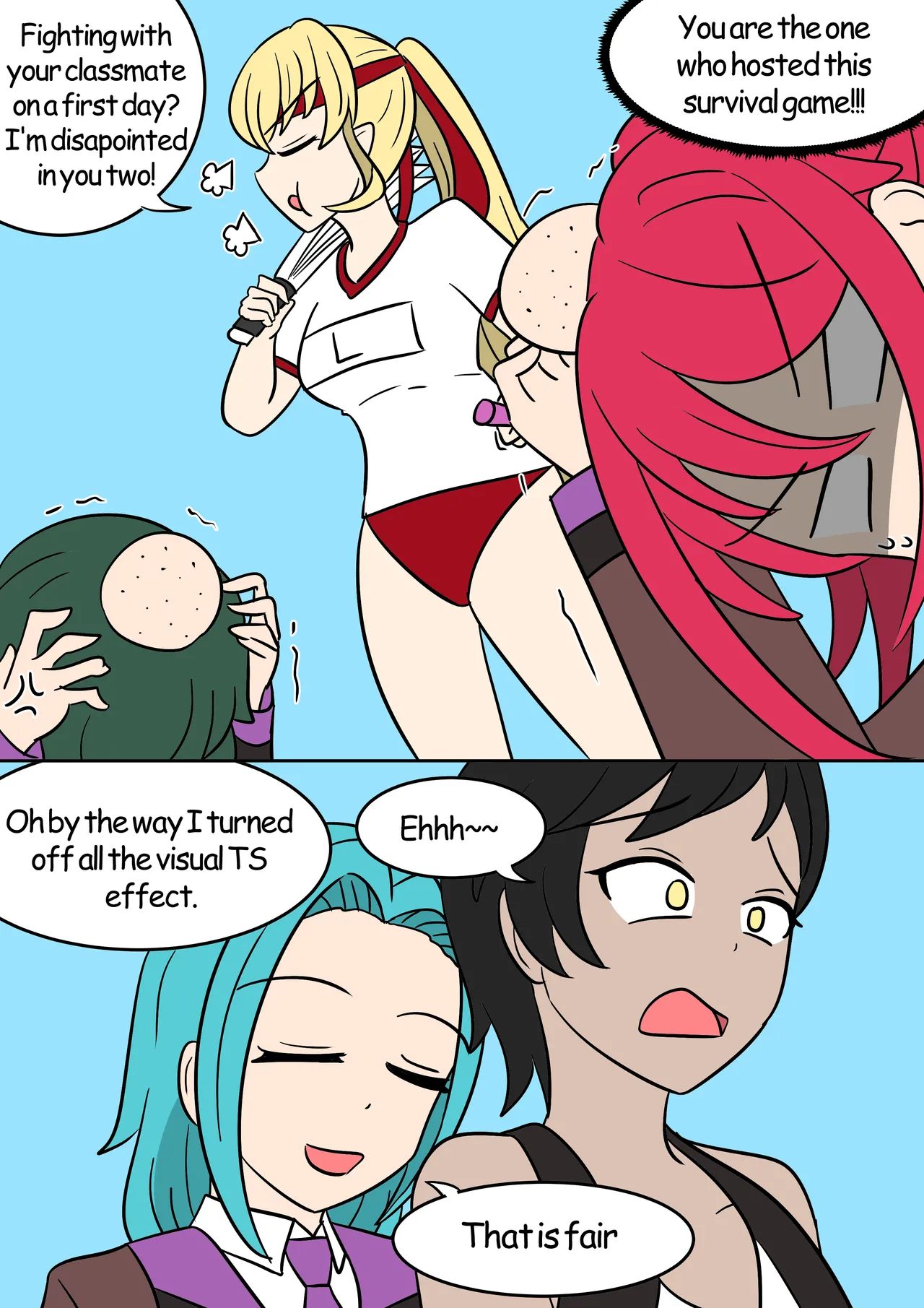 TSG page 43 original parody - transformation body swap hentai manga - read online free