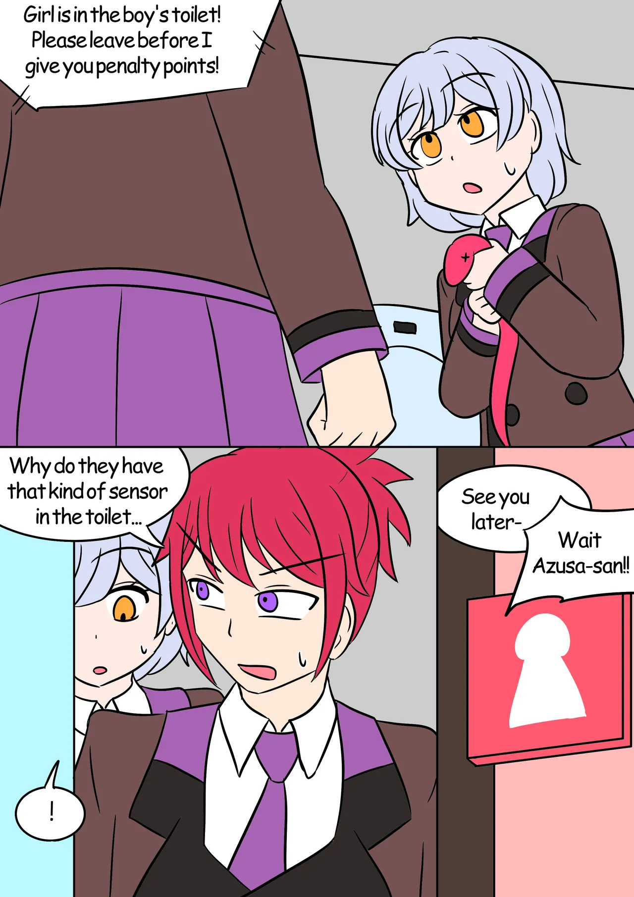 TSG page 65 original parody - transformation body swap hentai manga - read online free