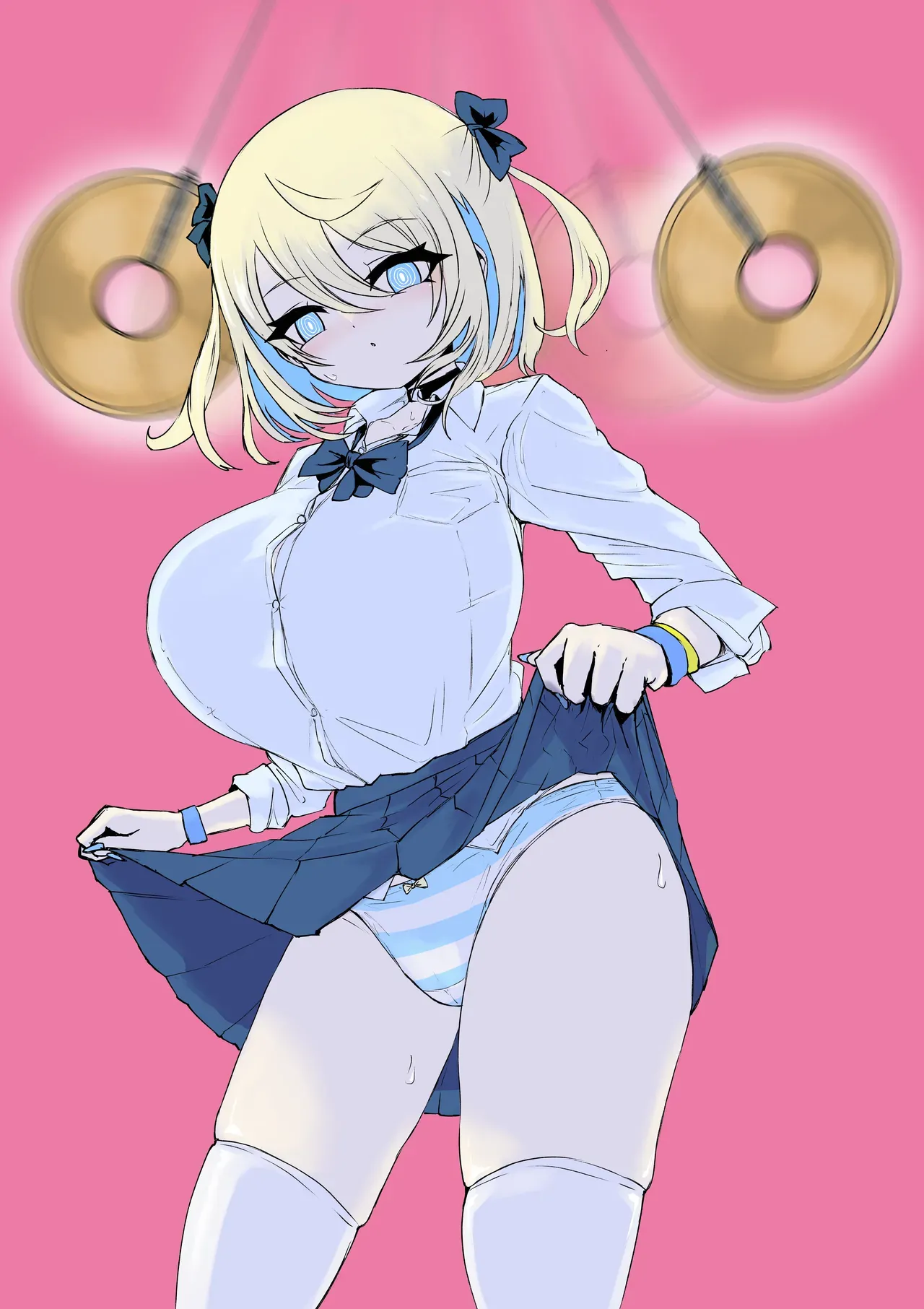 Houkago Saimin Jutsu no Renshuu Shitetara Class no Gal ga Kita. | 放学后练习催眠术的话 班里的太妹就会跟来 page 35 original parody - sole female stockings hentai manga - read online free