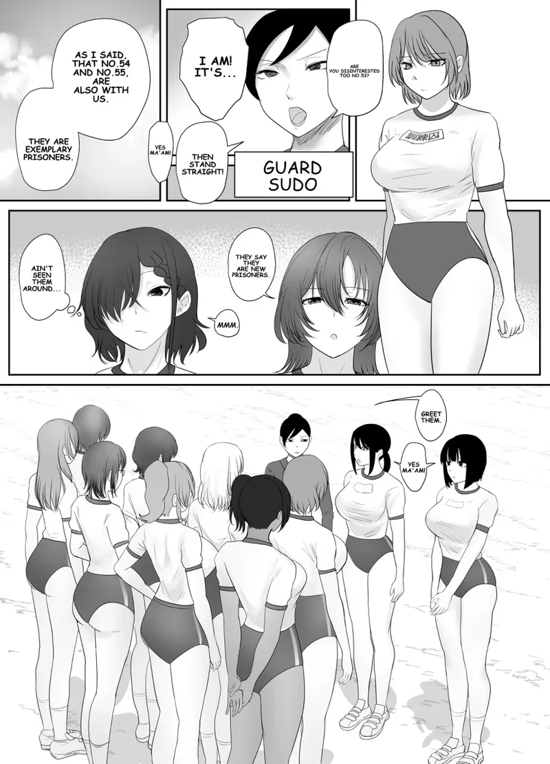 A young lady being arrested. Chapter 1-8 page 112 original parody - gag bondage hentai manga - read online free