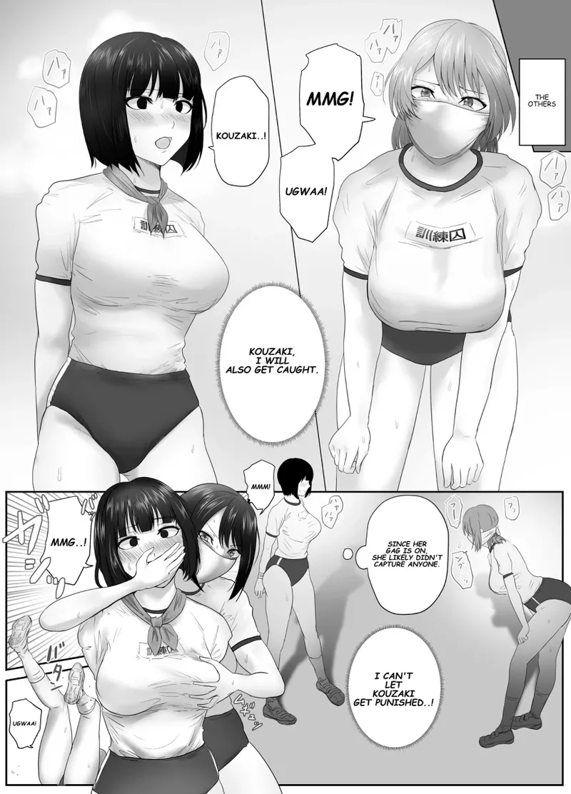 A young lady being arrested. Chapter 1-8 page 125 original parody - gag bondage hentai manga - read online free
