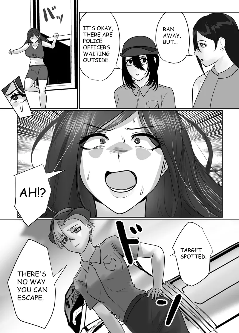 A young lady being arrested. Chapter 1-8 page 155 original parody - gag bondage hentai manga - read online free