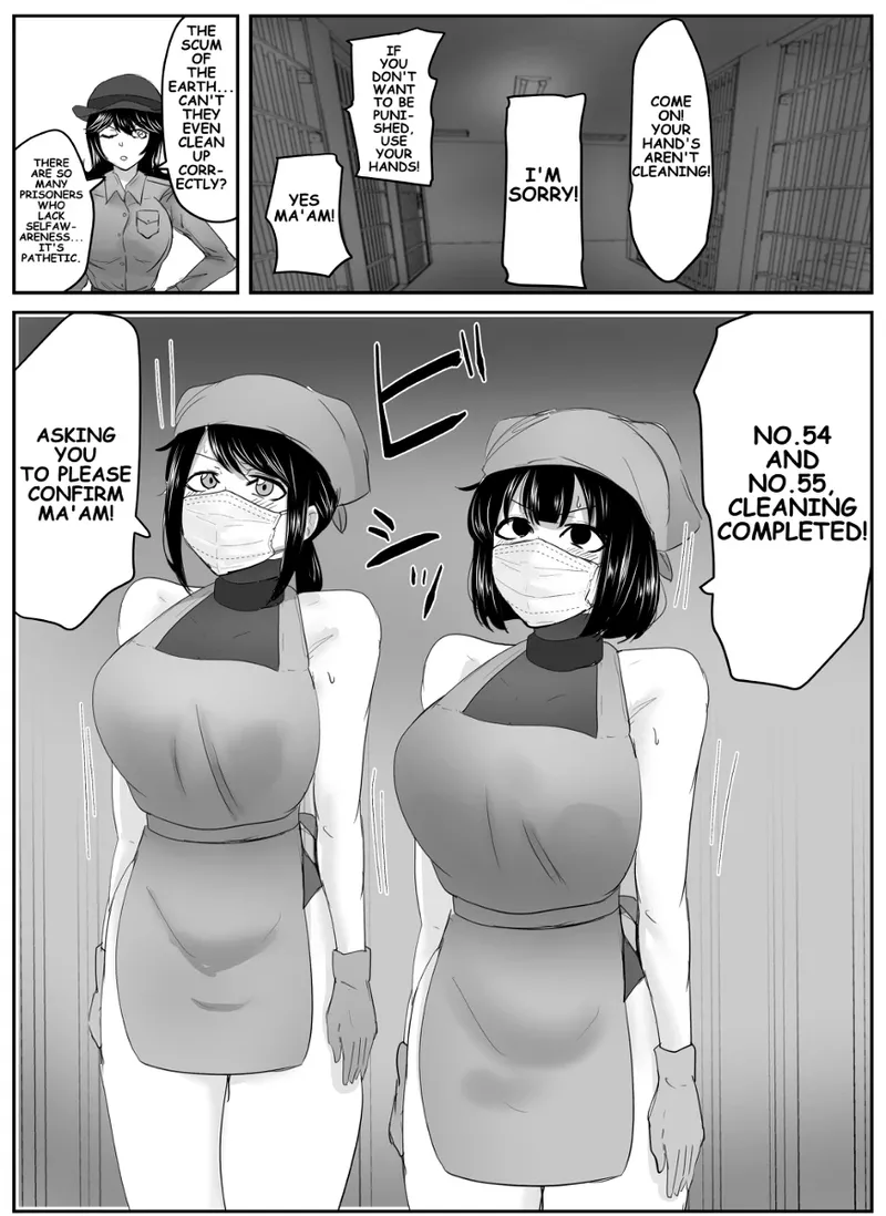 A young lady being arrested. Chapter 1-8 page 44 original parody - gag bondage hentai manga - read online free