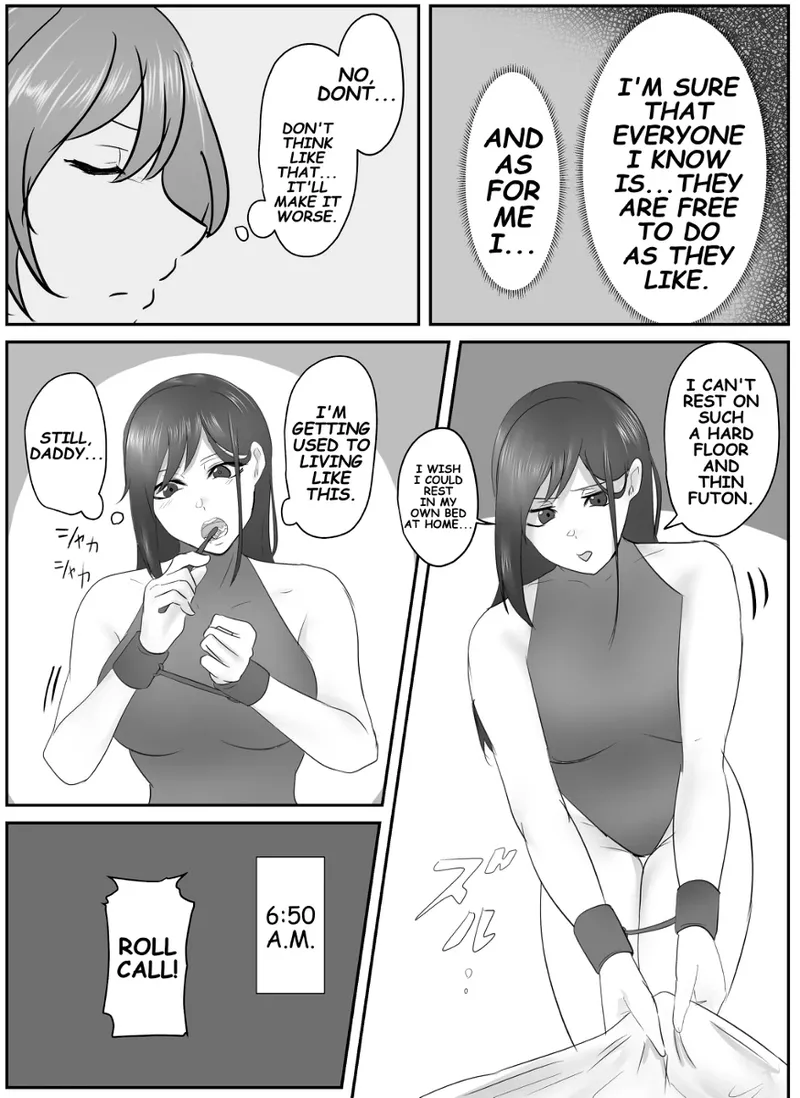 A young lady being arrested. Chapter 1-8 page 67 original parody - gag bondage hentai manga - read online free