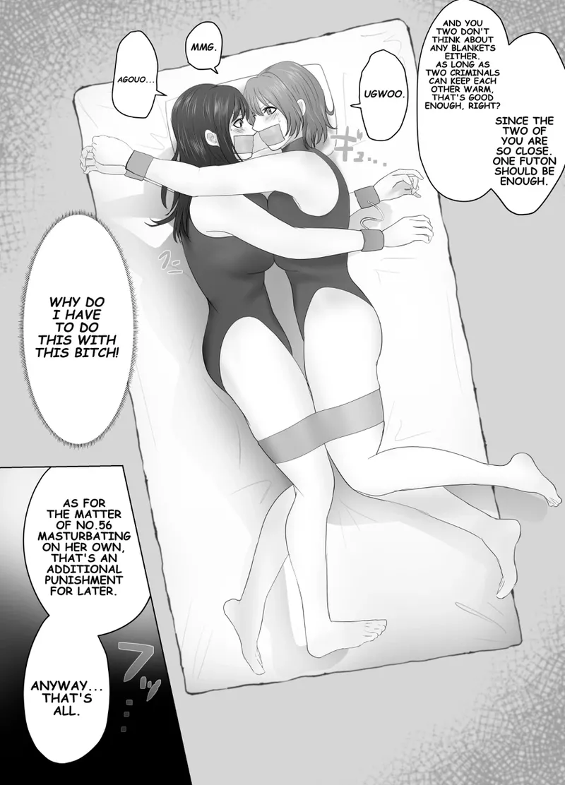 A young lady being arrested. Chapter 1-8 page 83 original parody - mouth mask bondage hentai manga - read online free