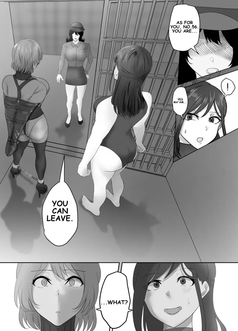 A young lady being arrested. Chapter 1-8 page 86 original parody - gag bondage hentai manga - read online free