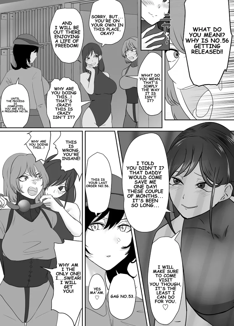 A young lady being arrested. Chapter 1-8 - Page 87