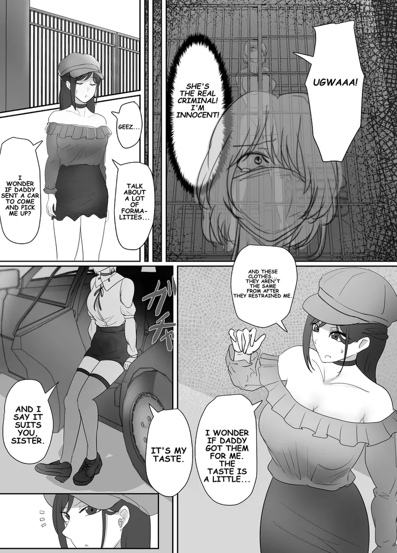A young lady being arrested. Chapter 1-8 page 89 original parody - gag bondage hentai manga - read online free