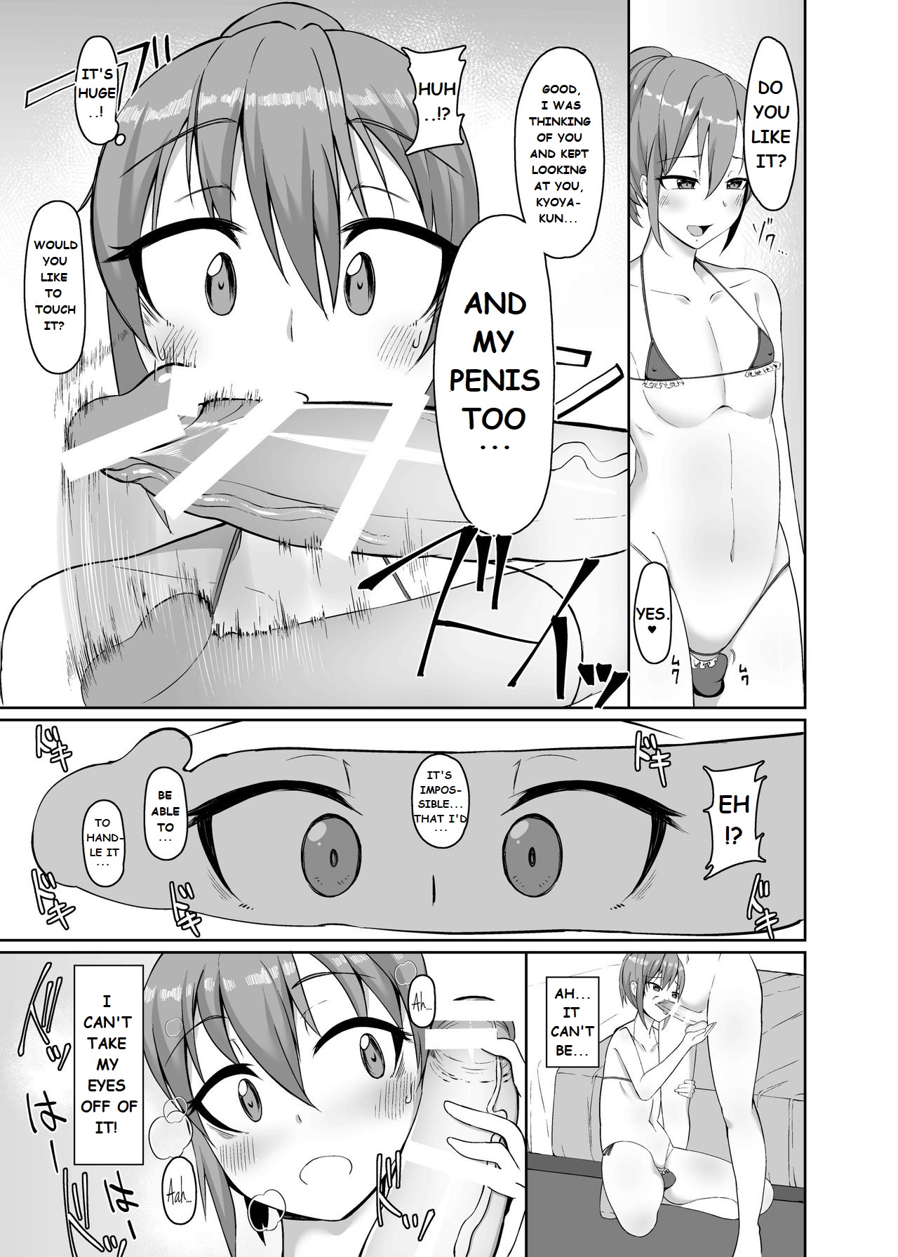 Kotone And Kyoya page 12 original parody - crossdressing dickgirl on male hentai manga - read online free
