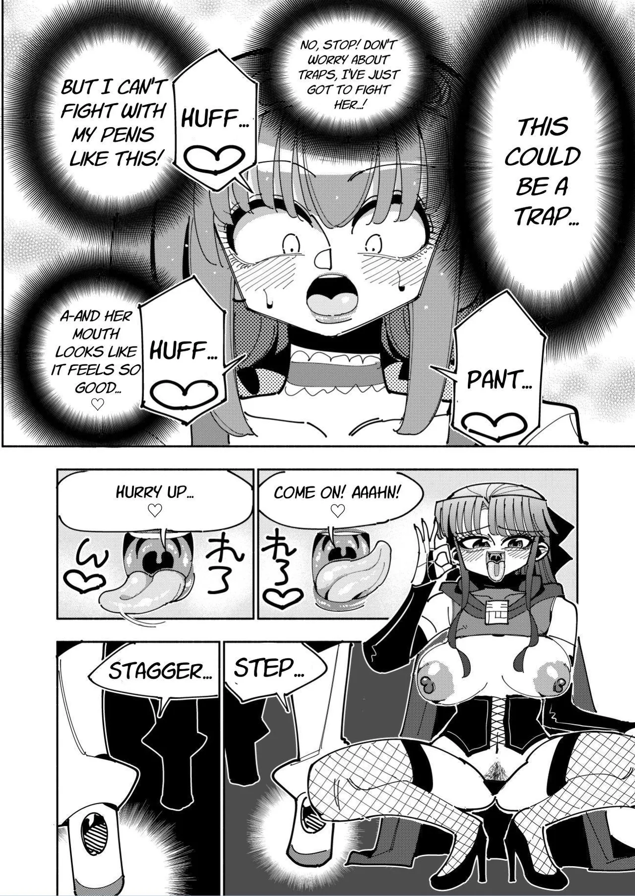 Futanari Mahou Shoujo VS Aku no Onna Kanbu no Yuuwaku | Futanari Magical Girl vs Seduction of an Evil Female Executive page 26 original parody - futanari magical girl hentai manga - read online free