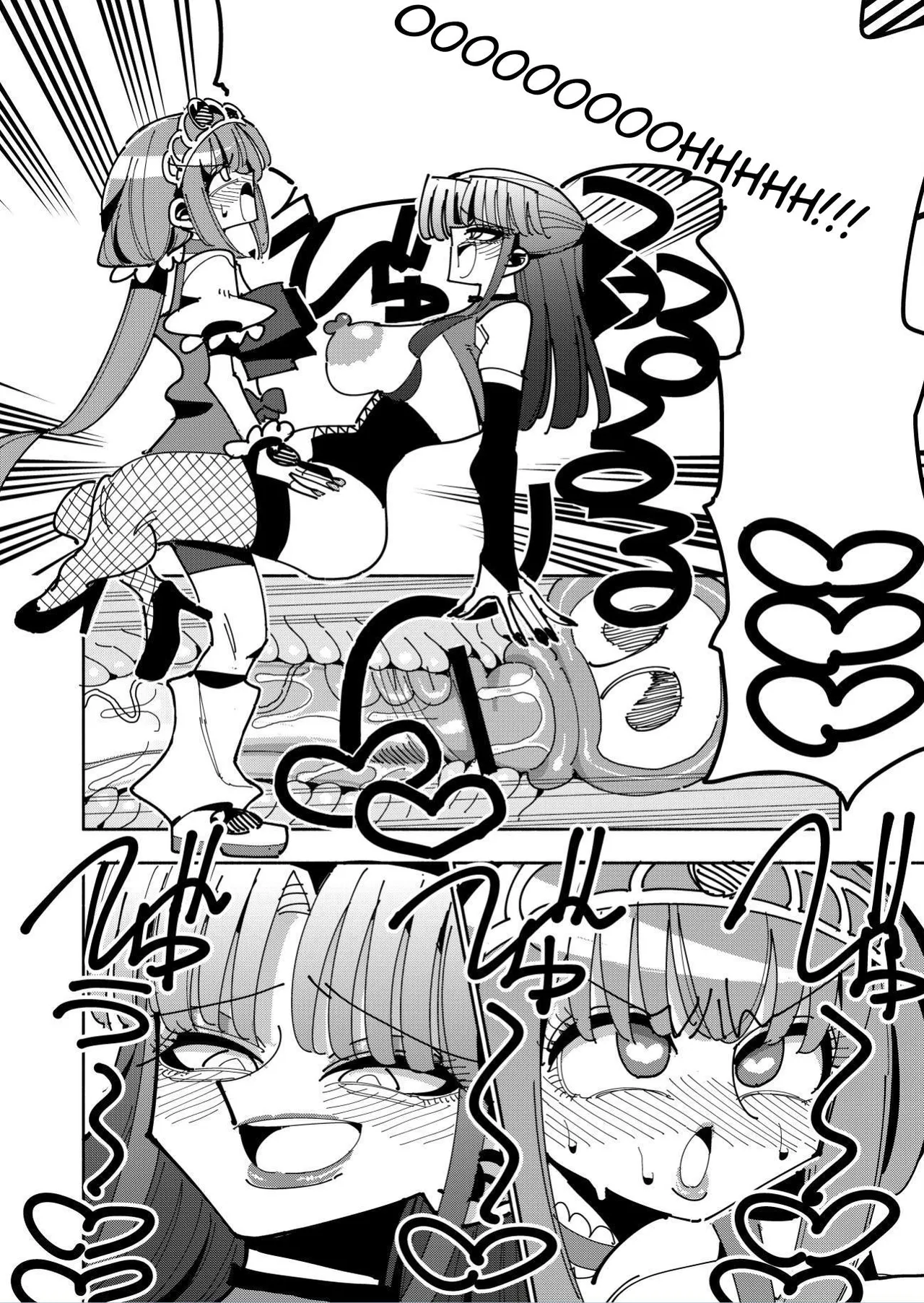 Futanari Mahou Shoujo VS Aku no Onna Kanbu no Yuuwaku | Futanari Magical Girl vs Seduction of an Evil Female Executive page 48 original parody - futanari magical girl hentai manga - read online free