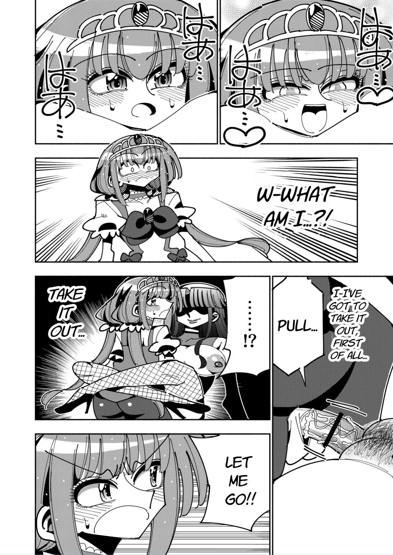 Futanari Mahou Shoujo VS Aku no Onna Kanbu no Yuuwaku | Futanari Magical Girl vs Seduction of an Evil Female Executive page 50 original parody - futanari magical girl hentai manga - read online free