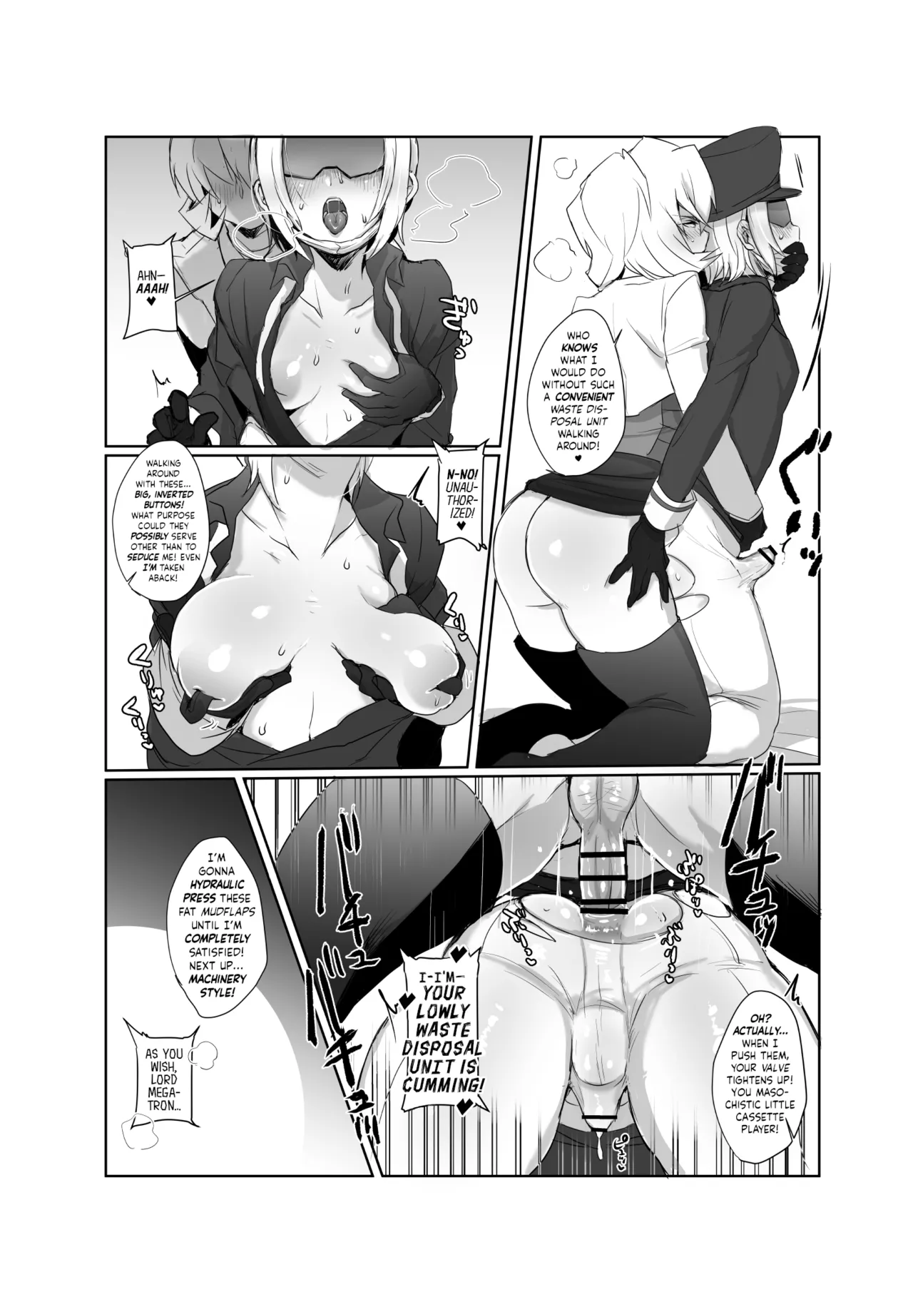 Omankoformers: Spotlight Soundwave page 11 featuring megatron transformers parody - big penis blowjob hentai manga - read online free