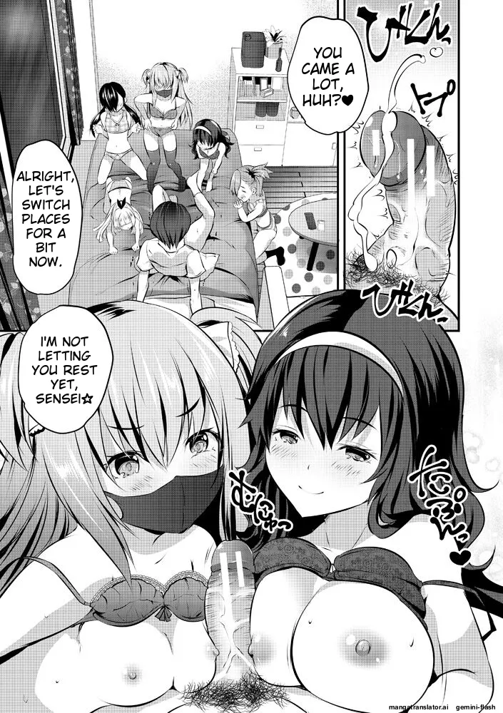 Page 163 of [Souda Gumi] Harem Shojo Gakkyuu ~Oshiego wa S-kyuu Shoujo-tachi~ [Digital][MTL]
