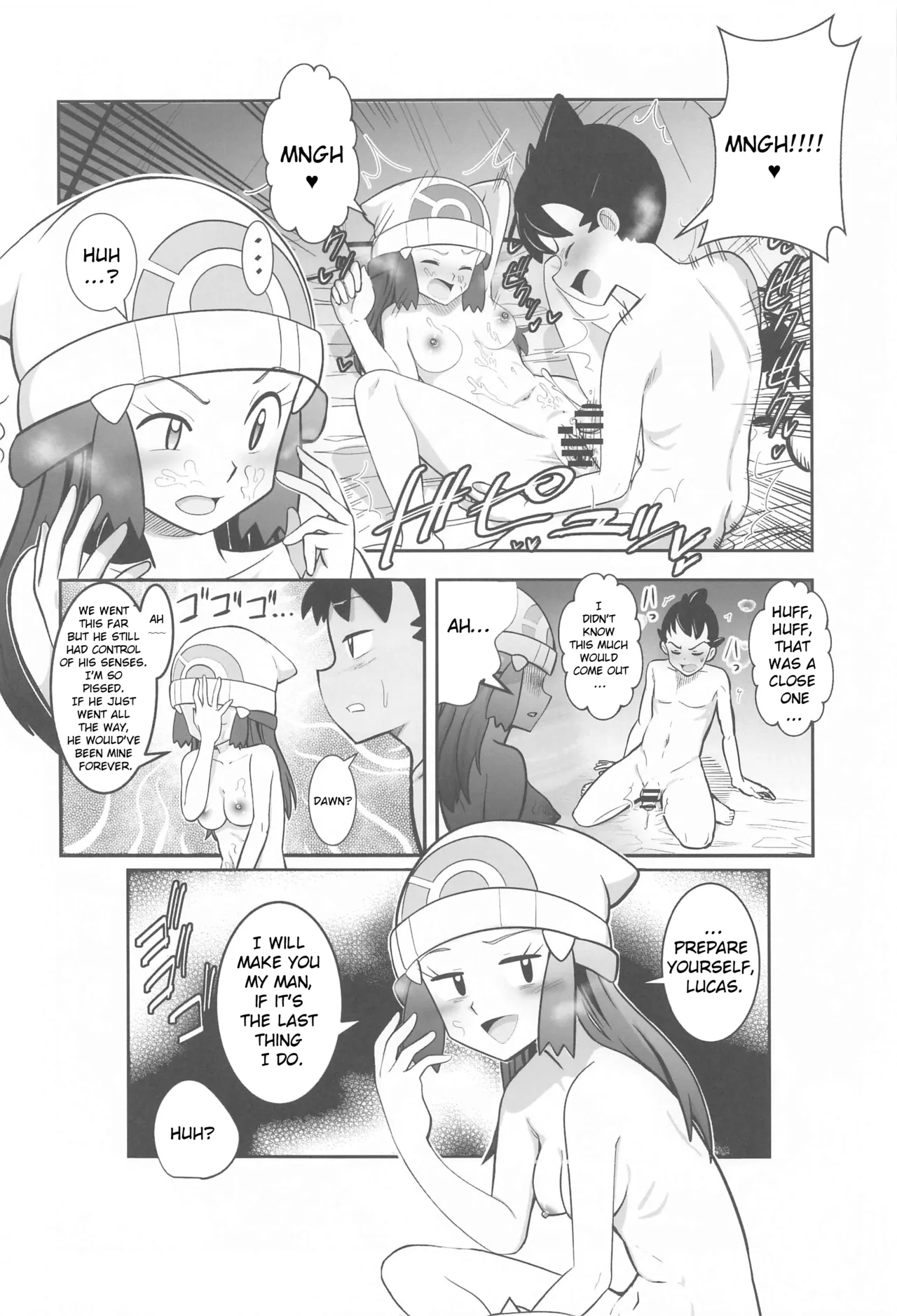 Hikari to Yuganda Junai Tent page 15 featuring dawn pokemon parody - sole female sole male hentai manga - read online free