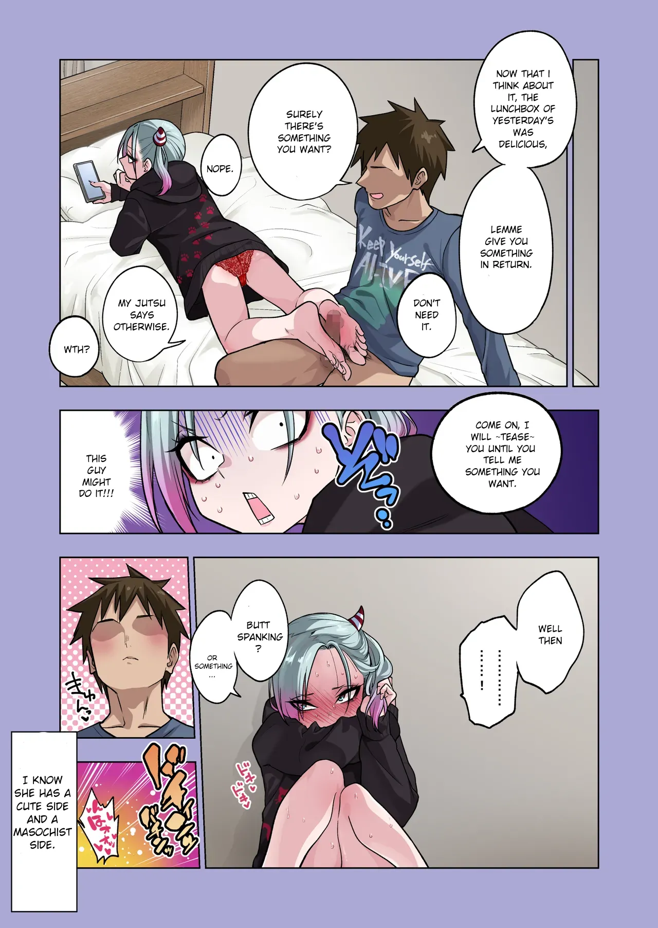 If you play with the tsun tsun Yanke A-chan's weak nipples, she'll do anything you want 3. / Tsuntsun Yankee-chan wa Yowayowa Chikubi o Ijireba Kekkou Nandemo Yarasete Kureru 3 page 26 original parody - sole female sole male hentai manga - read online free